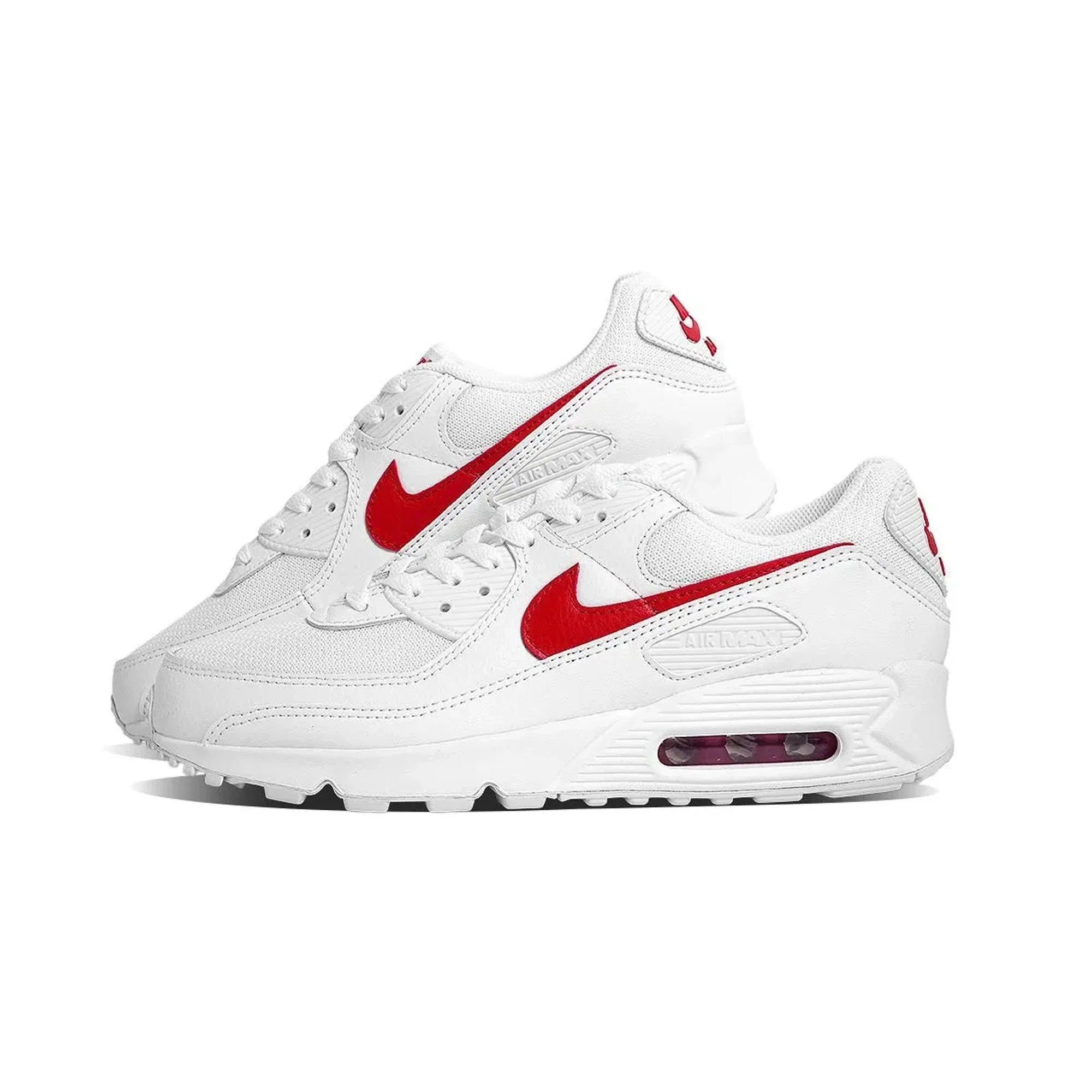Nike Air Max 90 'White University Red' (2026) - Image 8