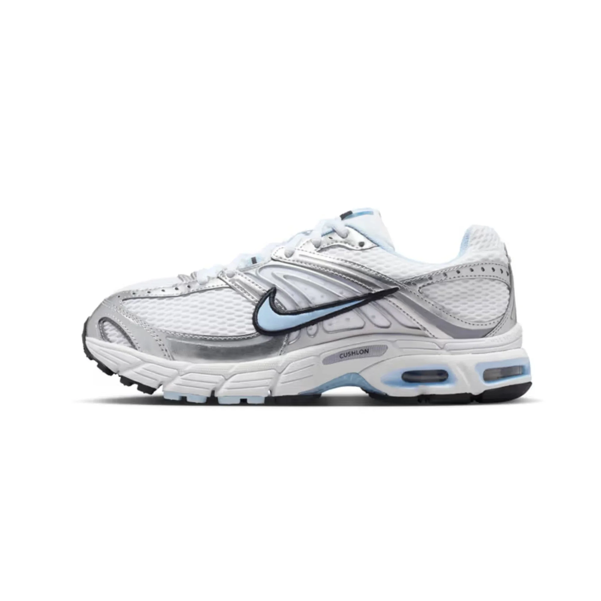 Nike Air Max Moto 2K 'White Silver Black Hydrogen Blue' Women's (2026) - Image 3