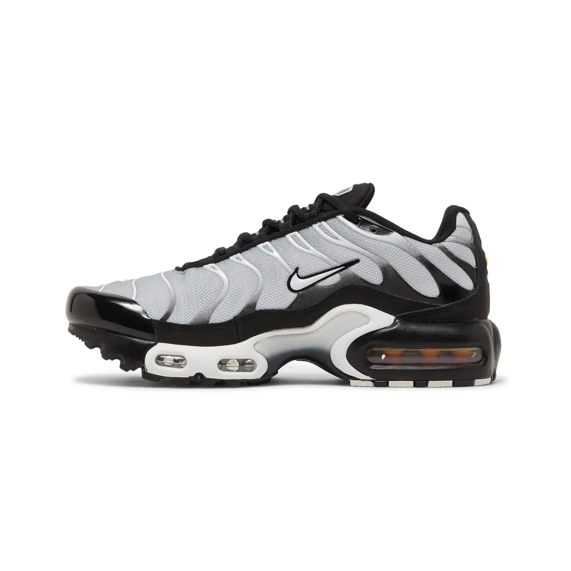 Nike Air Max Plus 'Black Metallic Silver White' GS (2022) - Image 3