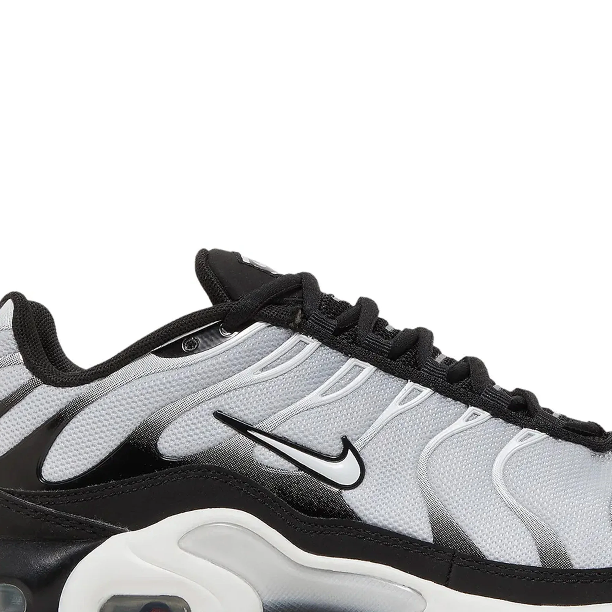 Nike Air Max Plus 'Black Metallic Silver White' GS (2022) - Image 8