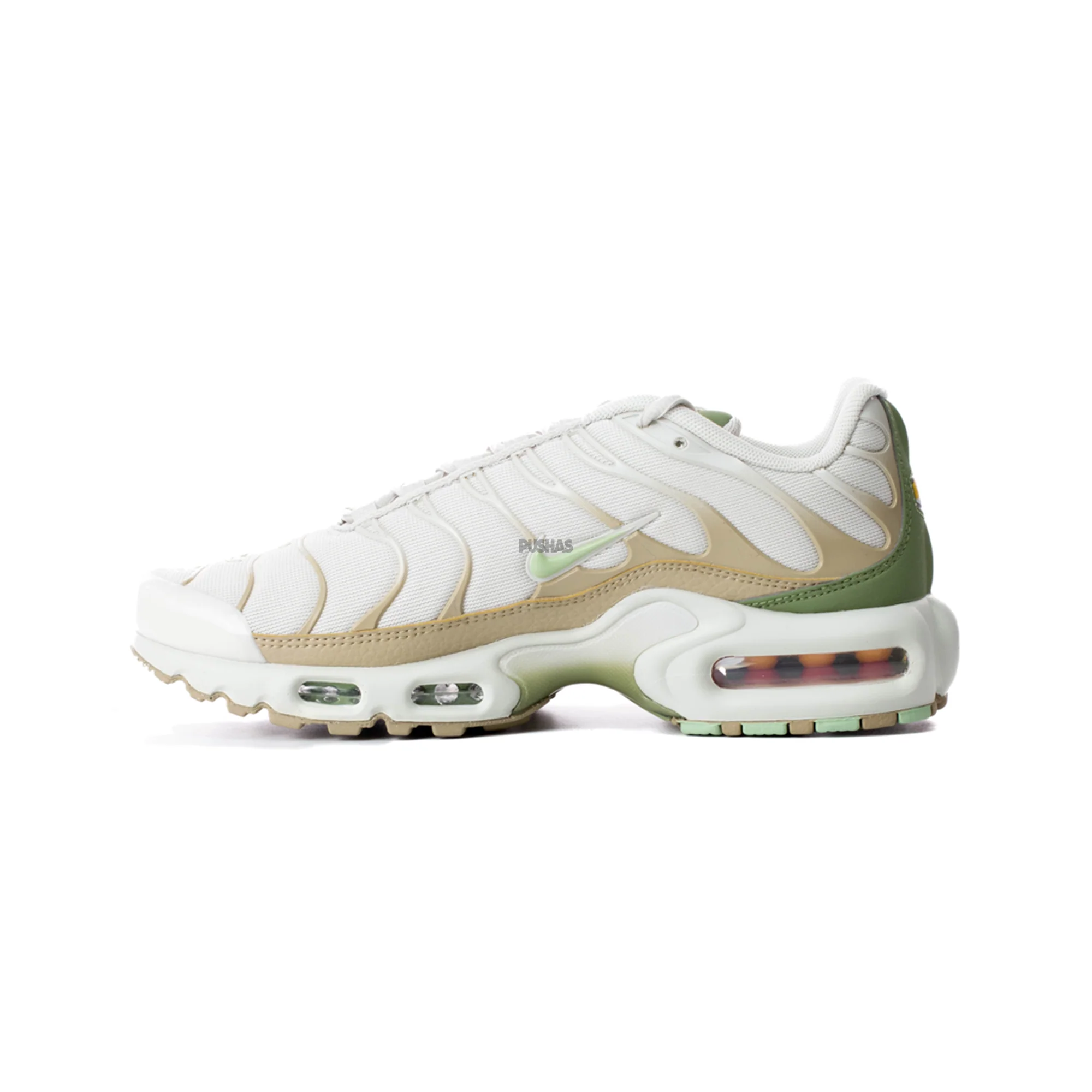 Nike Air Max Plus TN 'Light Bone Honeydew Alligator' Women's (2022) - Image 3