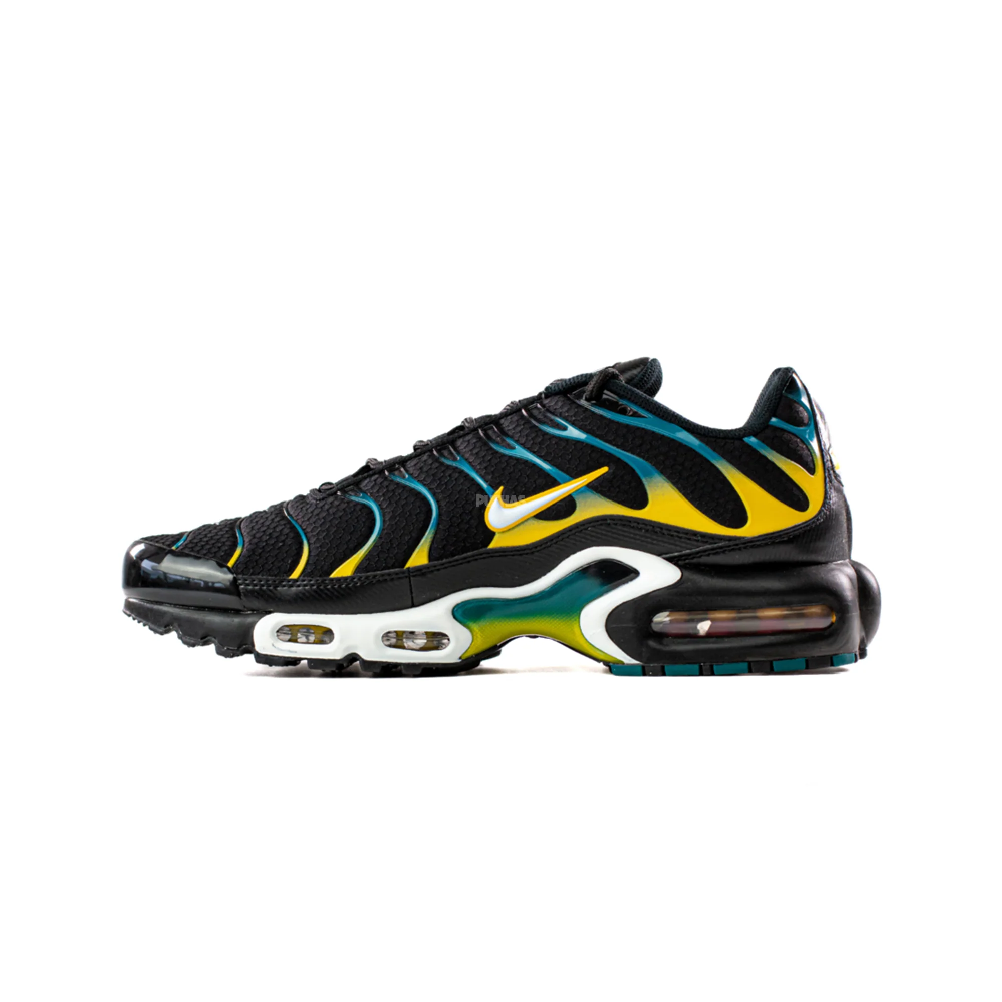 Nike Air Max Plus TN 'Black Teal Yellow' (2021) - Image 3