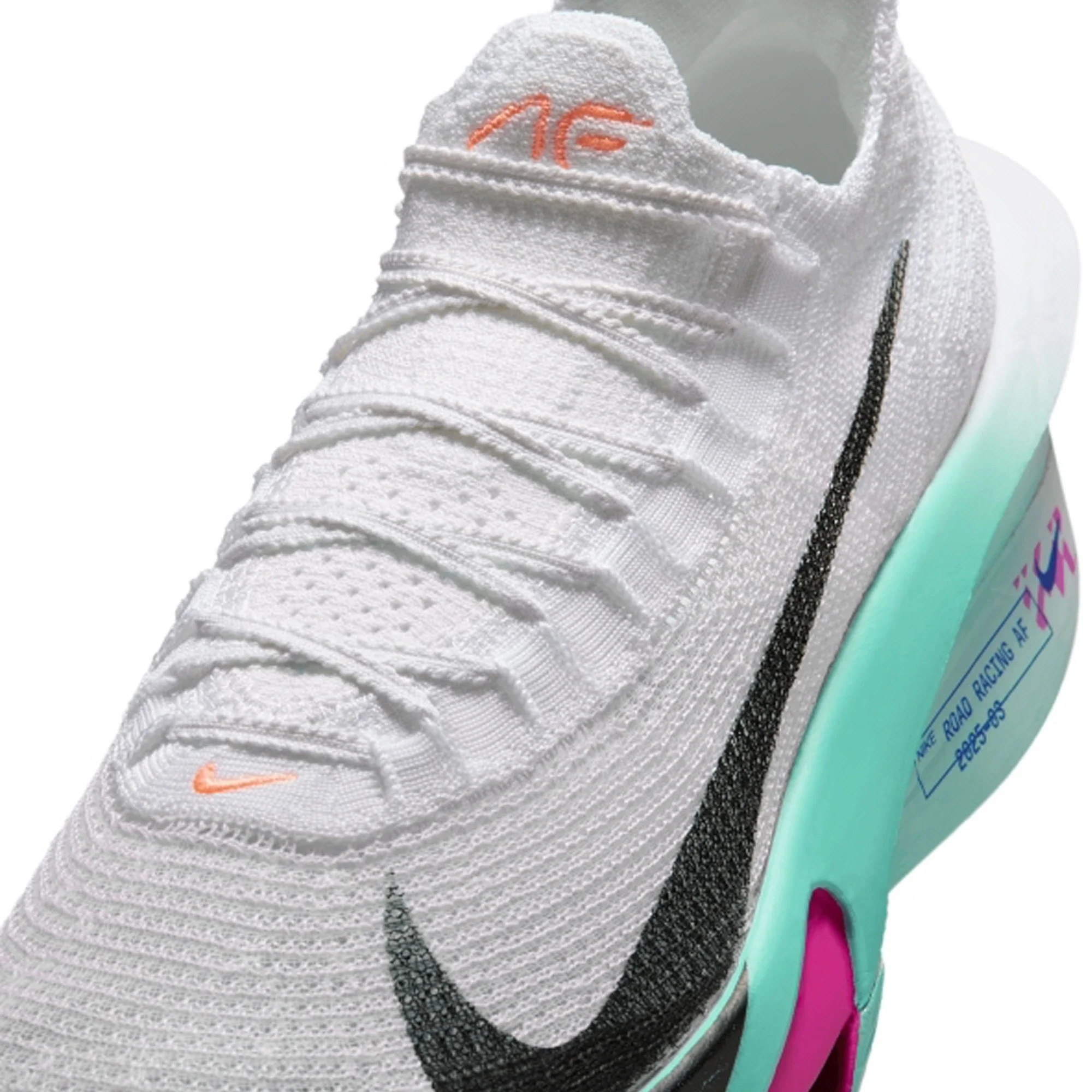 Nike Air Zoom Alphafly Next% 3 'White Hyper Turquoise Concord' (2025) - Image 7