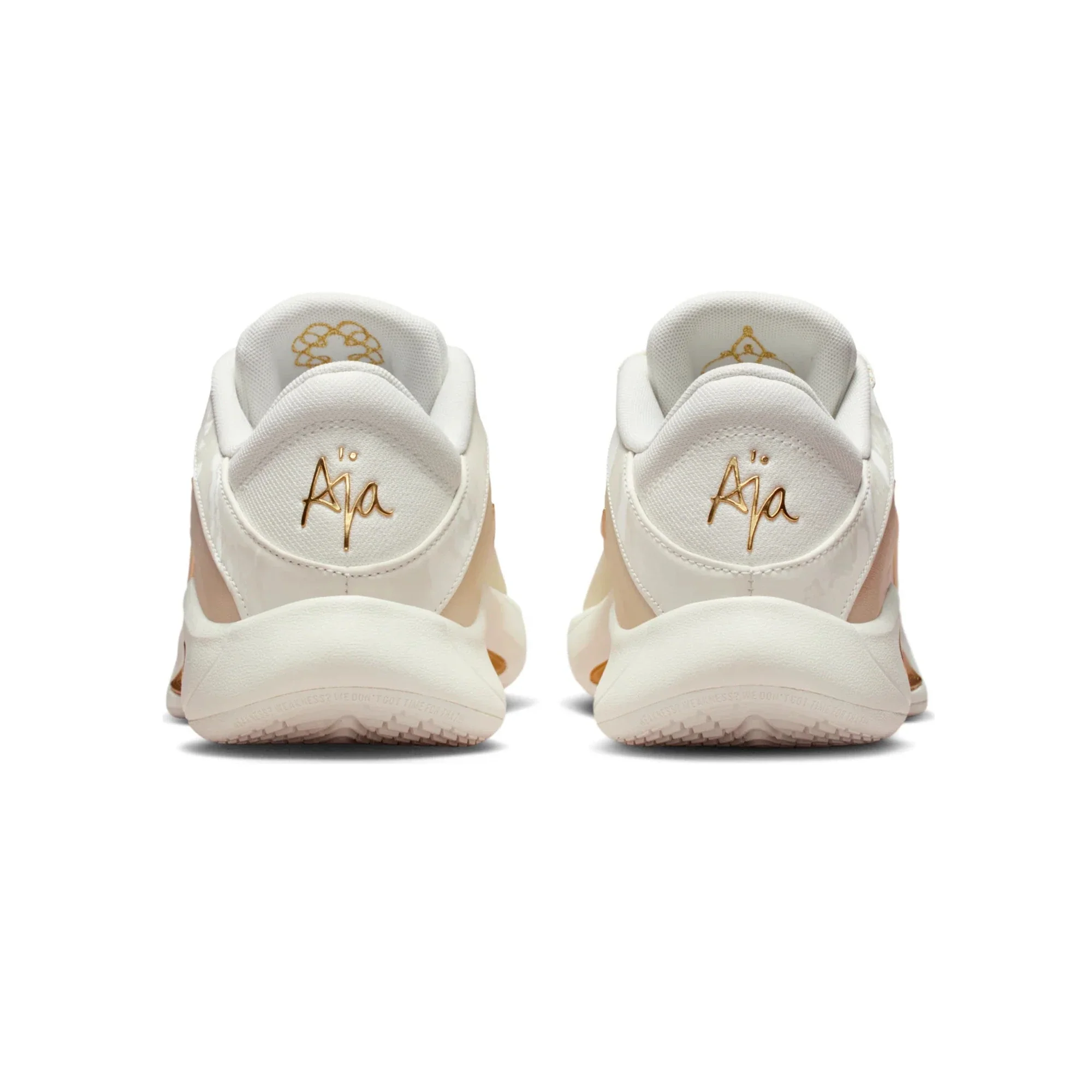 Nike A'One EP A'ja Wilson 'Sail Metallic Gold' Women's (2025) - Image 5