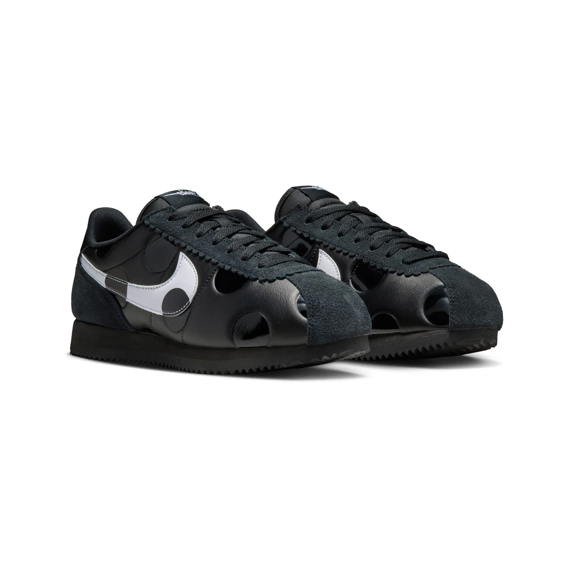 Nike Cortez 'Polka Dots Black White' Women's - Image 2
