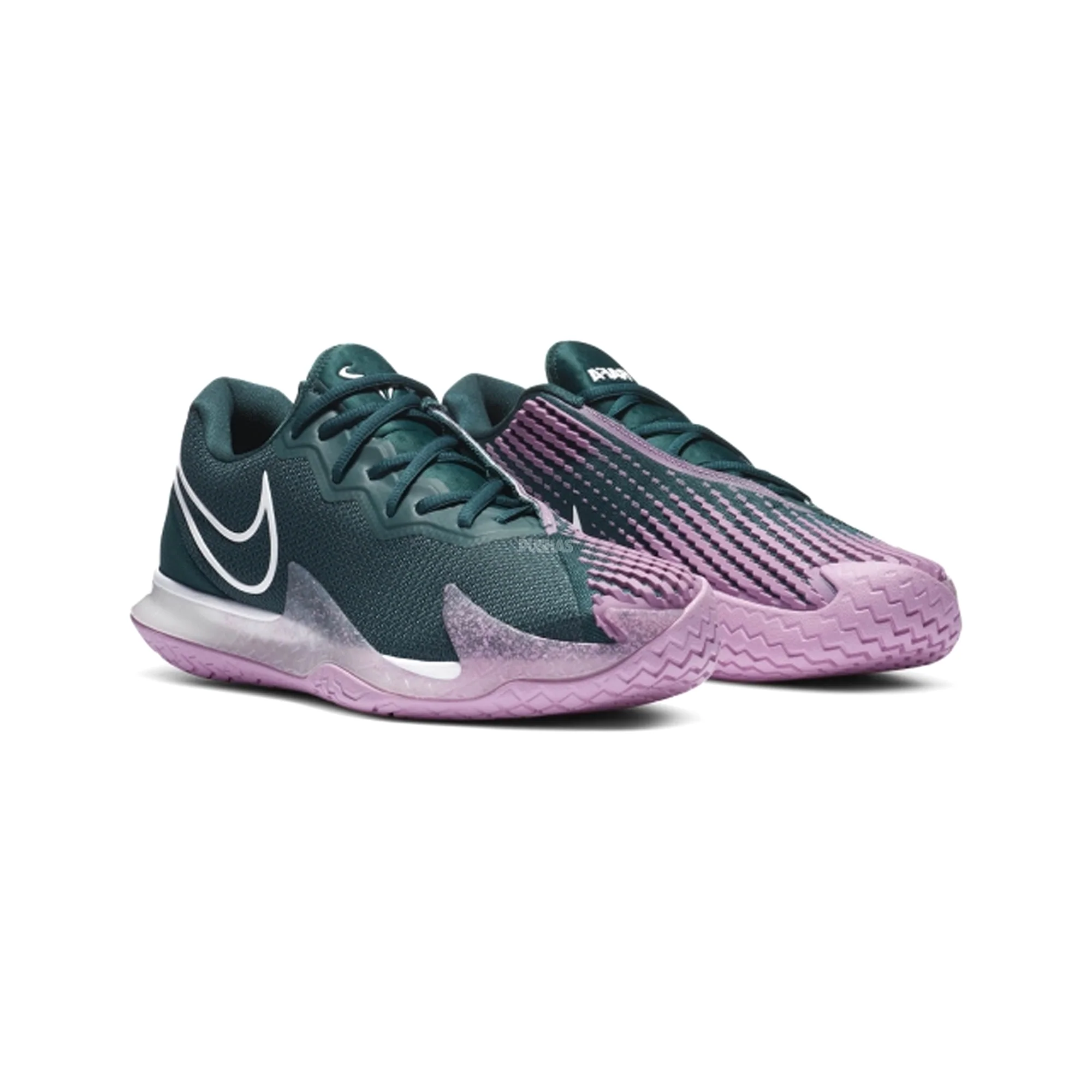 Nike Court Air Zoom Vapor Cage 4 'Dark Teal Pink' (2020) - Image 2