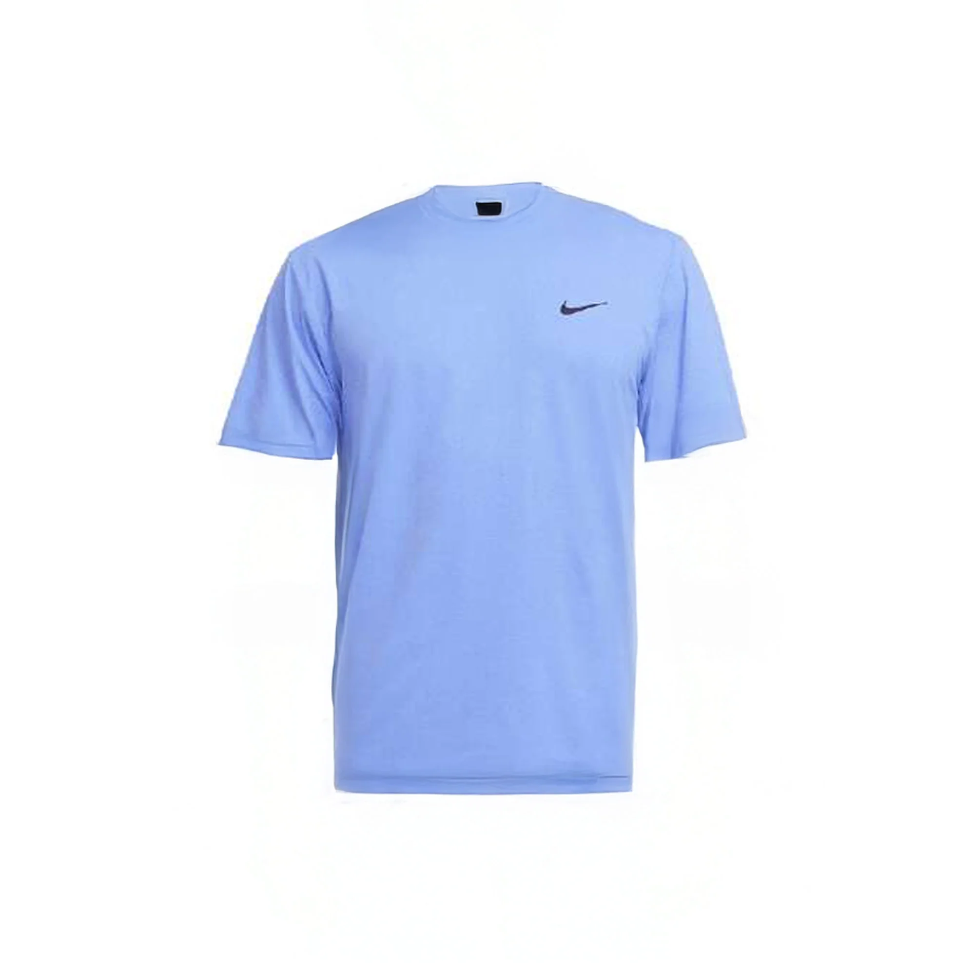 Nike Dri-Fit UV Hyverse Short-Sleeve Fitness Top 'University Blue/Black'