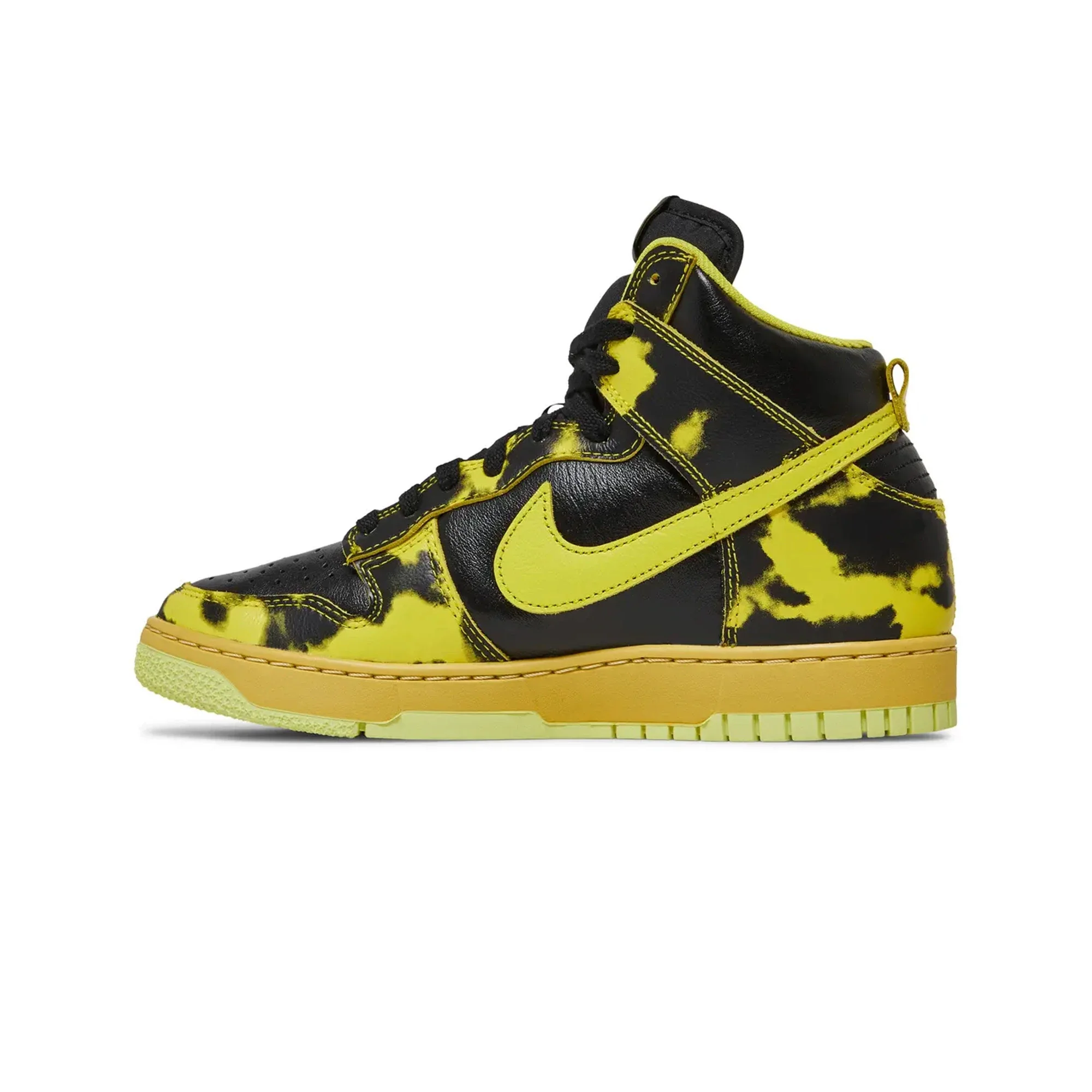 Nike Dunk High 1985 'Yellow Acid Wash' (2022) - Image 3
