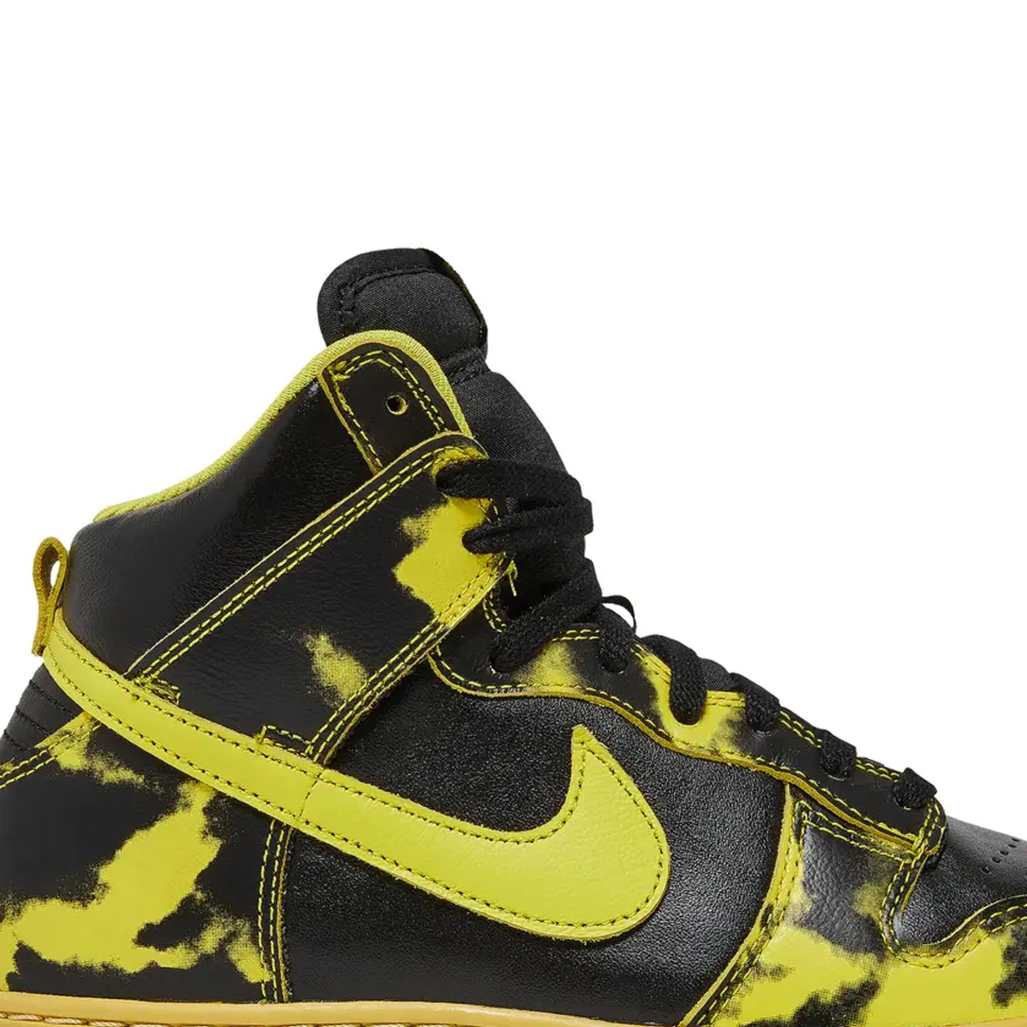 Nike Dunk High 1985 'Yellow Acid Wash' (2022) - Image 5