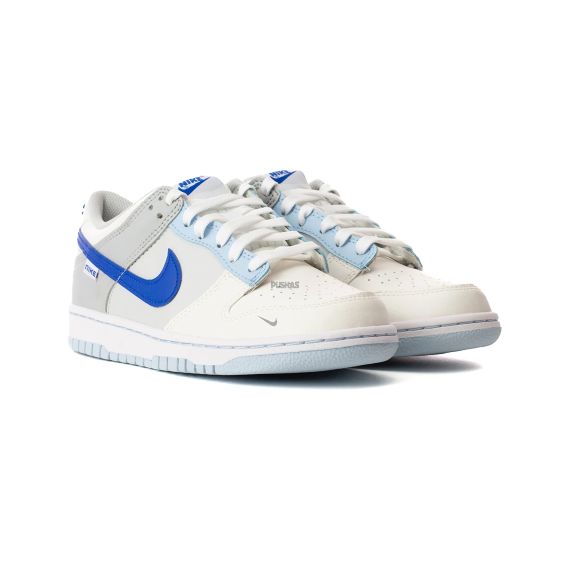 Nike Dunk Low 'Ivory Hyper Royal' GS (2022) - Image 2