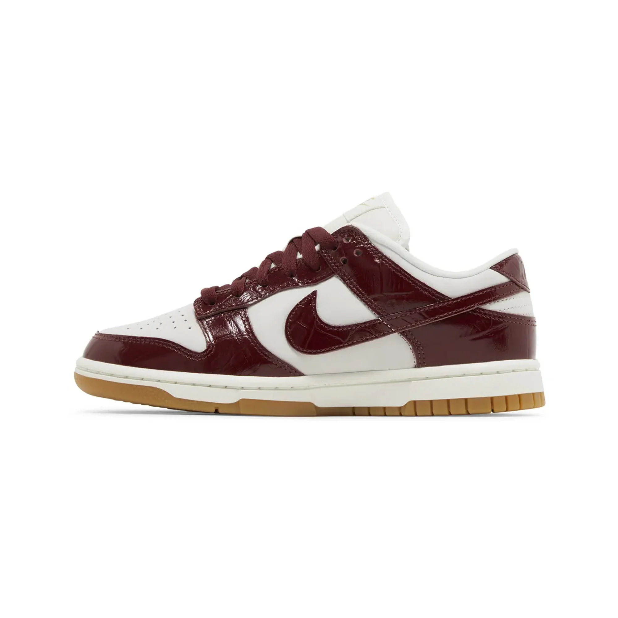Nike Dunk Low LX 'Dark Team Red Croc' Women's (2024) - Image 3