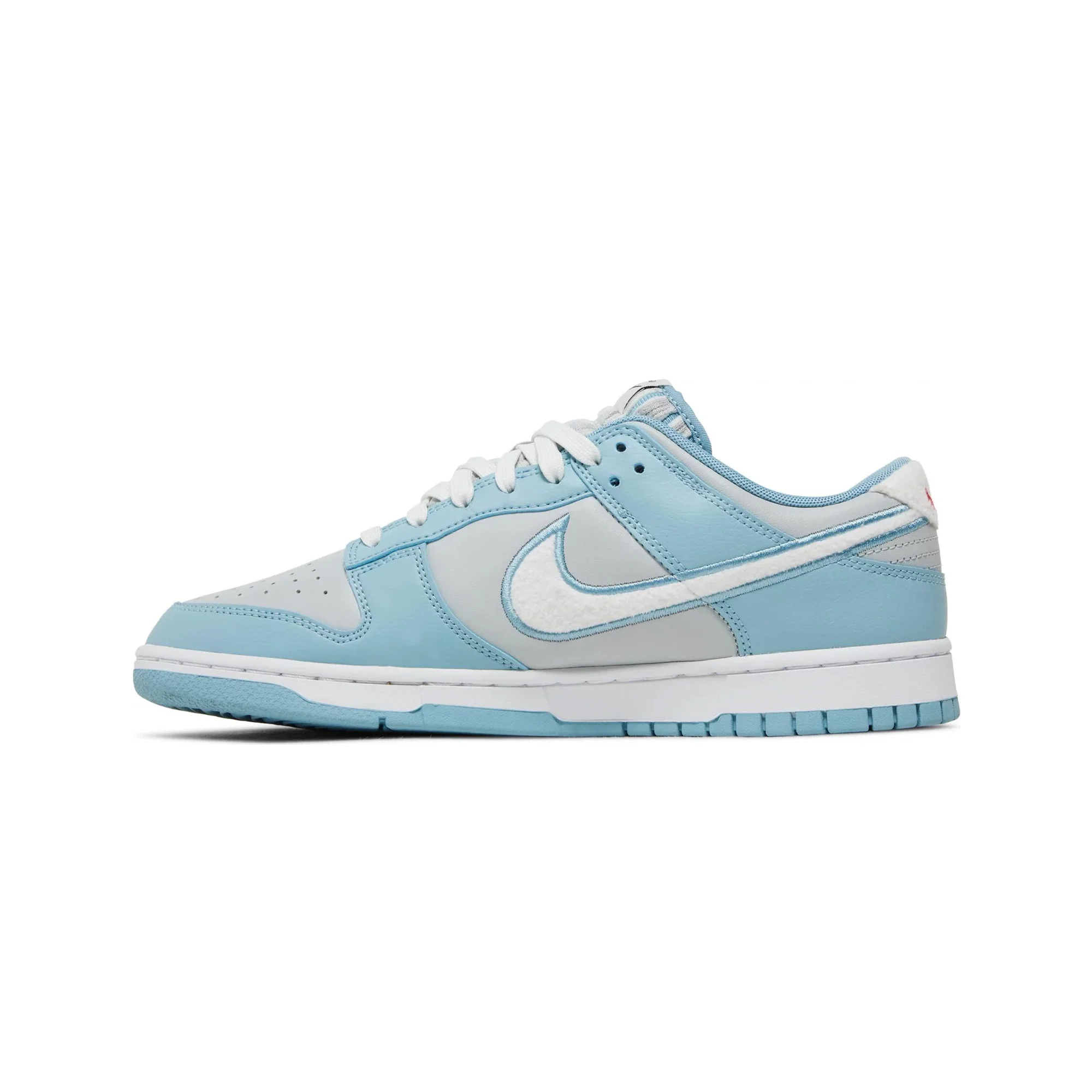 Dunk Low Retro 'Fleece Swoosh Worn Blue' - Image 3