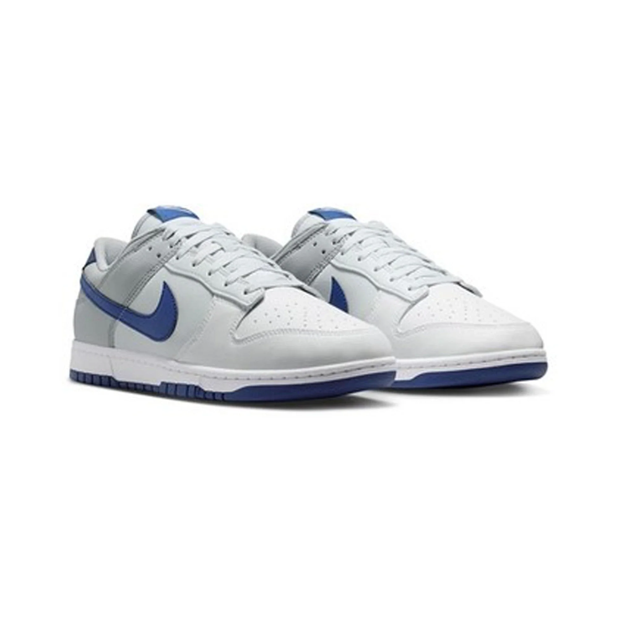 Nike Dunk Low Retro 'White Deep Royal Wolf Grey' - Image 2