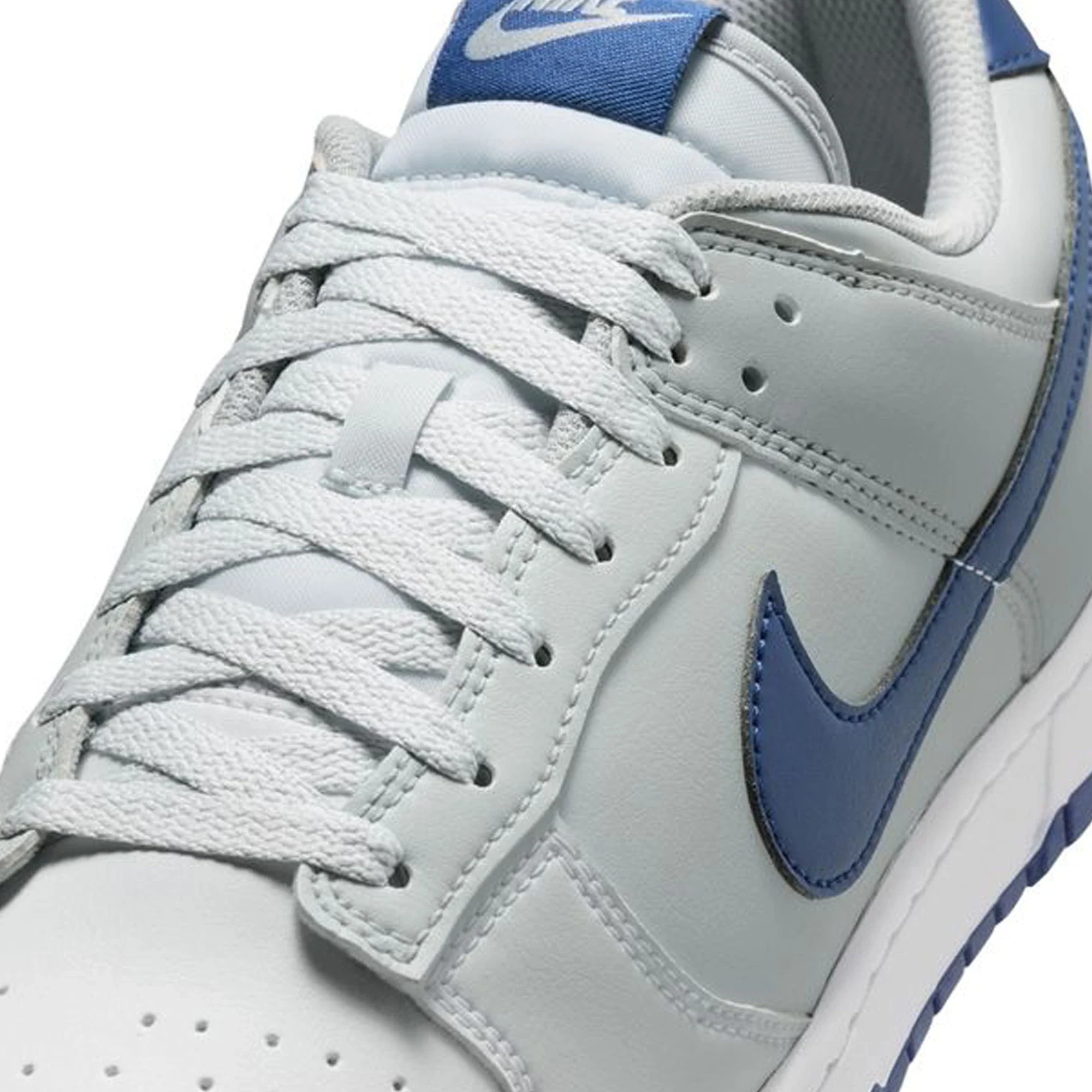 Nike Dunk Low Retro 'White Deep Royal Wolf Grey' - Image 5