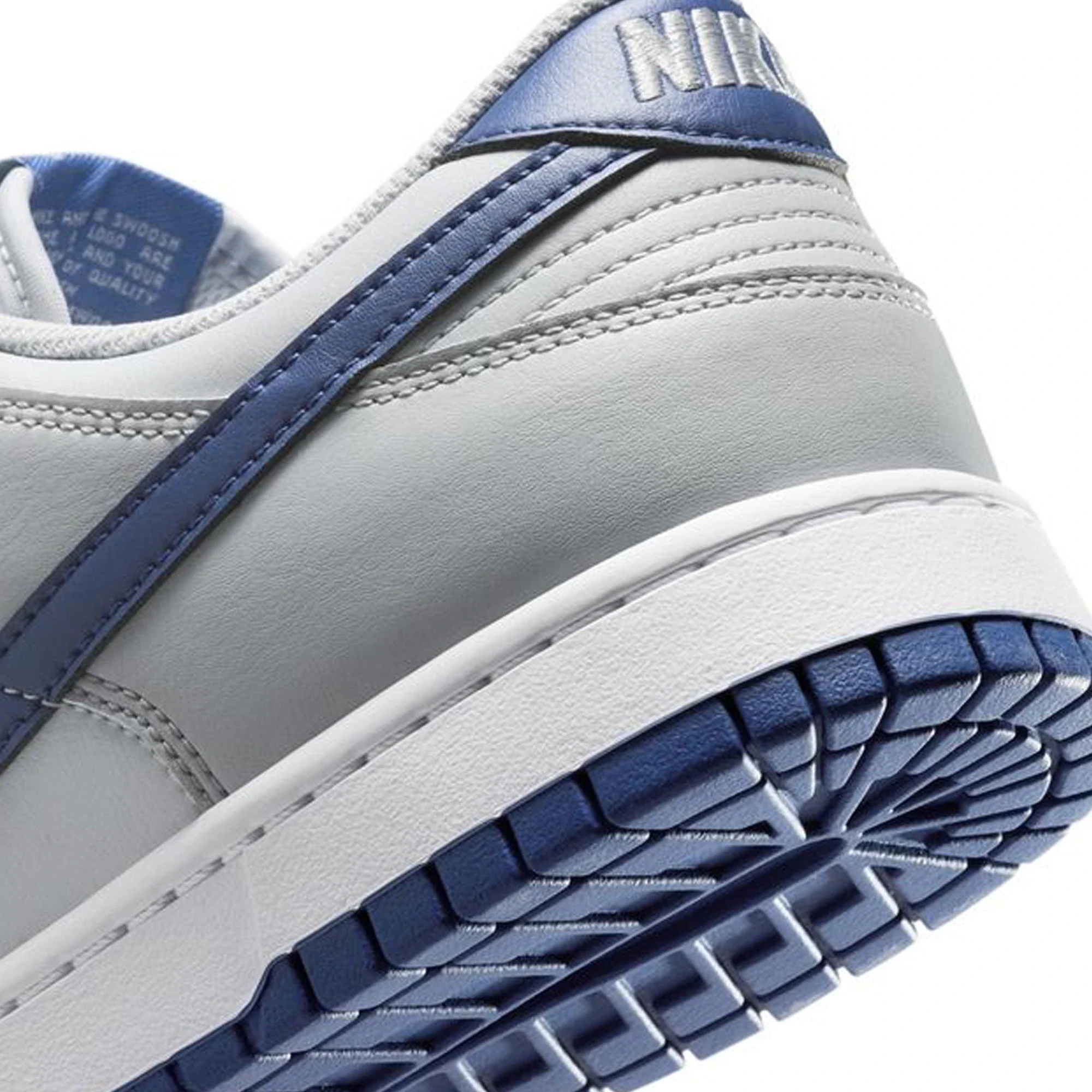 Nike Dunk Low Retro 'White Deep Royal Wolf Grey' - Image 6