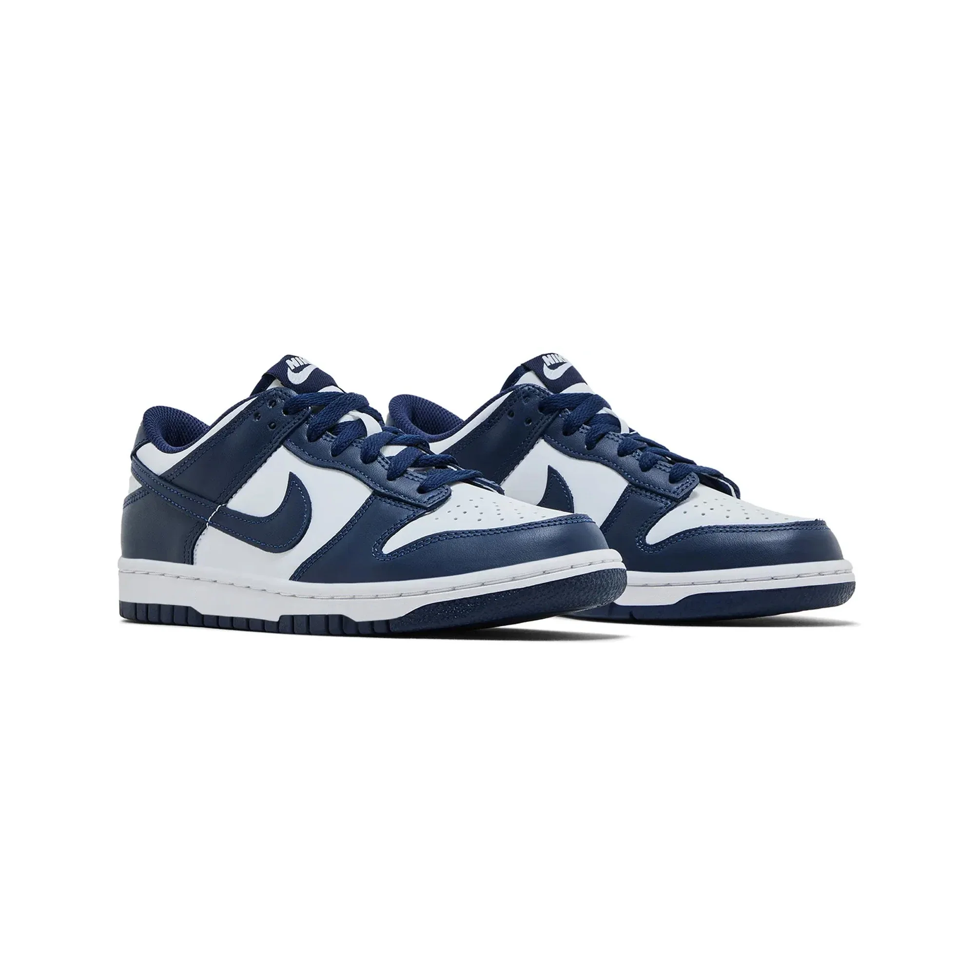 Nike Dunk Low 'White Midnight Navy' (2025) - Image 2