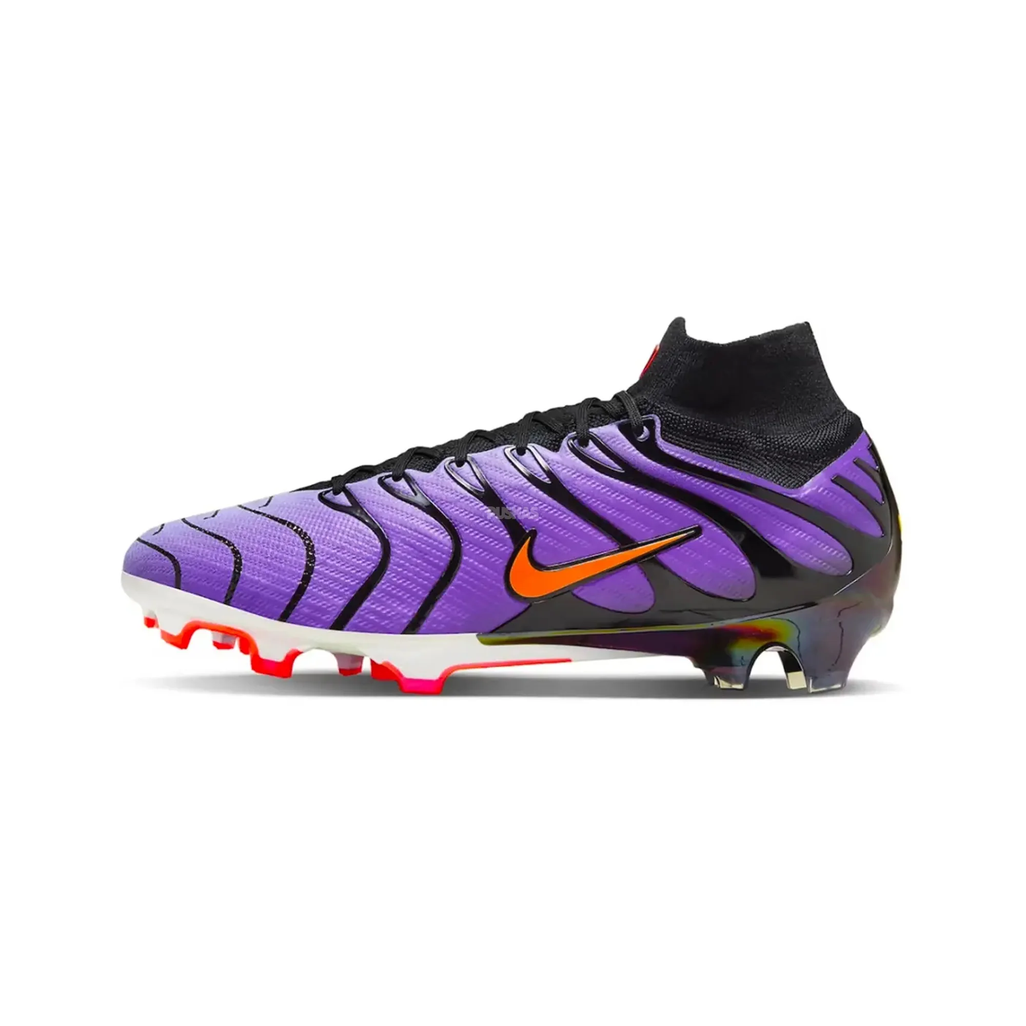 Nike Jr. Mercurial Superfly 9 FG Kylian Mbappe Air Max Plus 'Voltage Purple' GS (2024) - Image 3