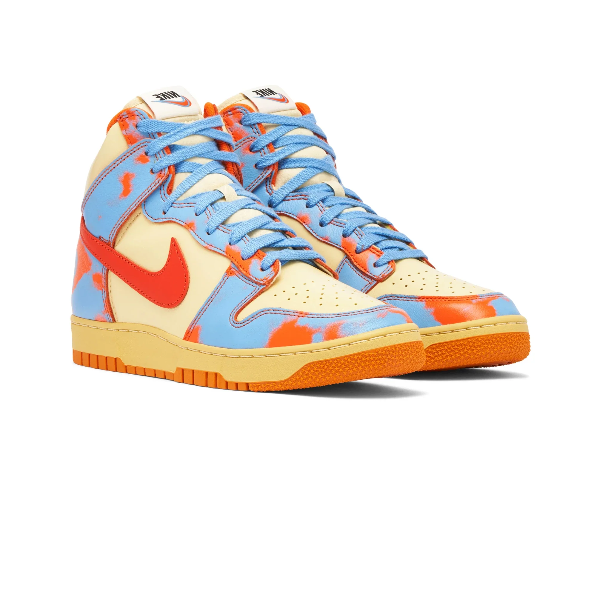 Nike Men's Dunk High 1985 'Orange Acid Wash' (2022) - Image 2