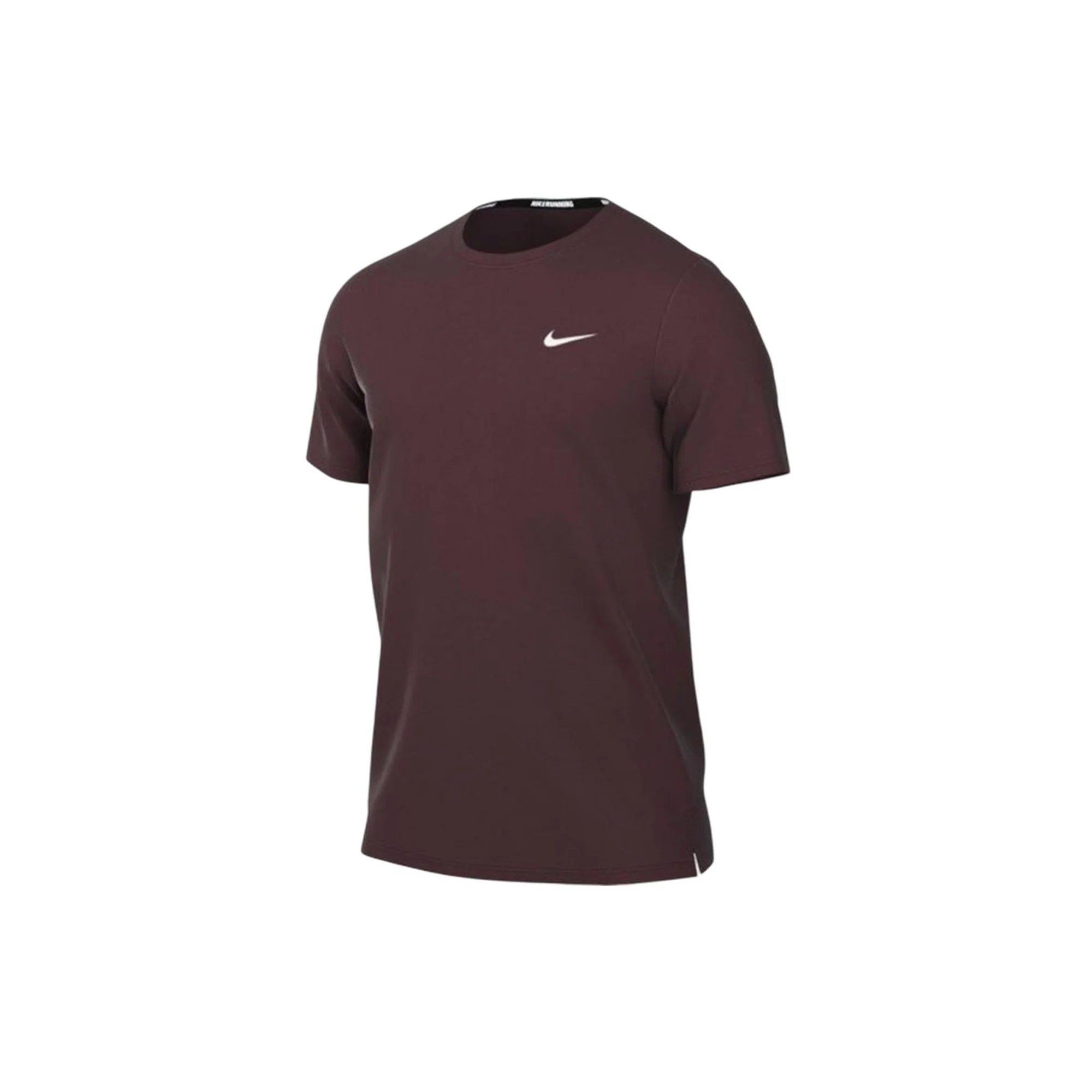 Nike Miler Dri-FIT UV Short-Sleeve Running Top 'Burgundy Crush'