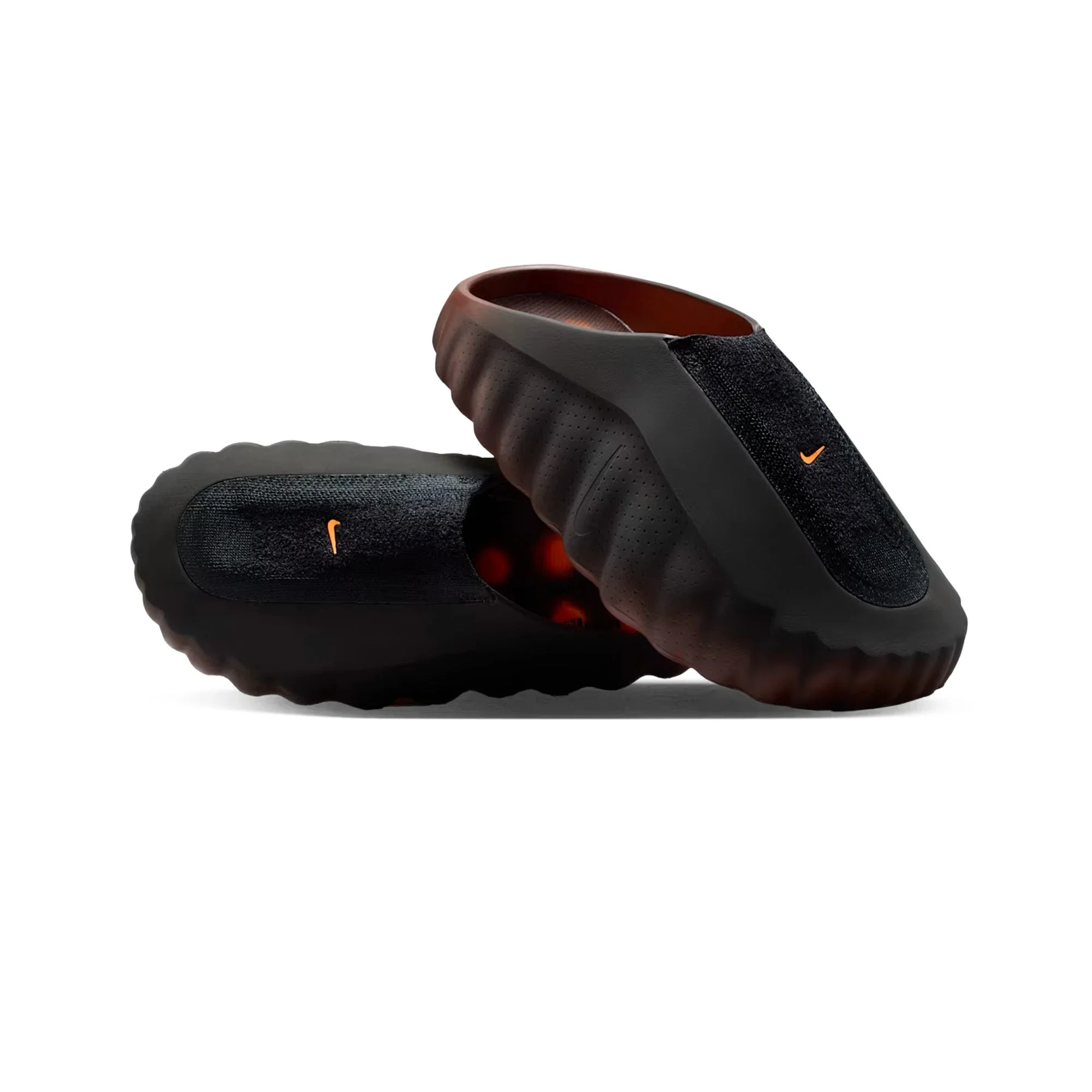 Nike Mind 001 Flyknit Slide 'Bronze Eclipse Total Orange' - Image 2