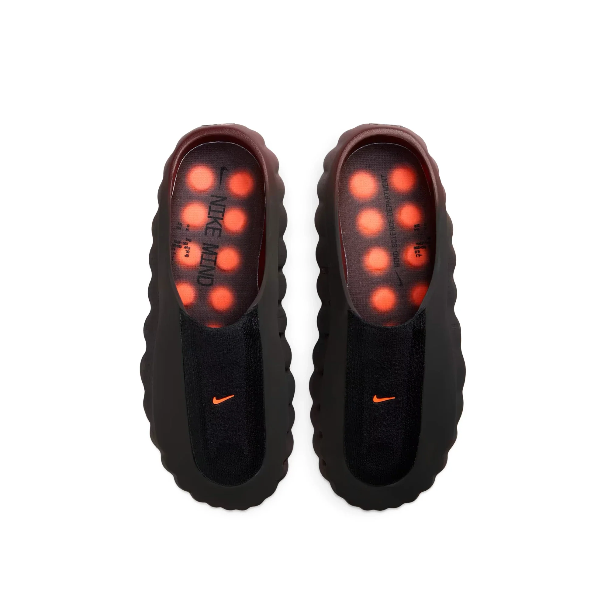 Nike Mind 001 Flyknit Slide 'Bronze Eclipse Total Orange' - Image 5