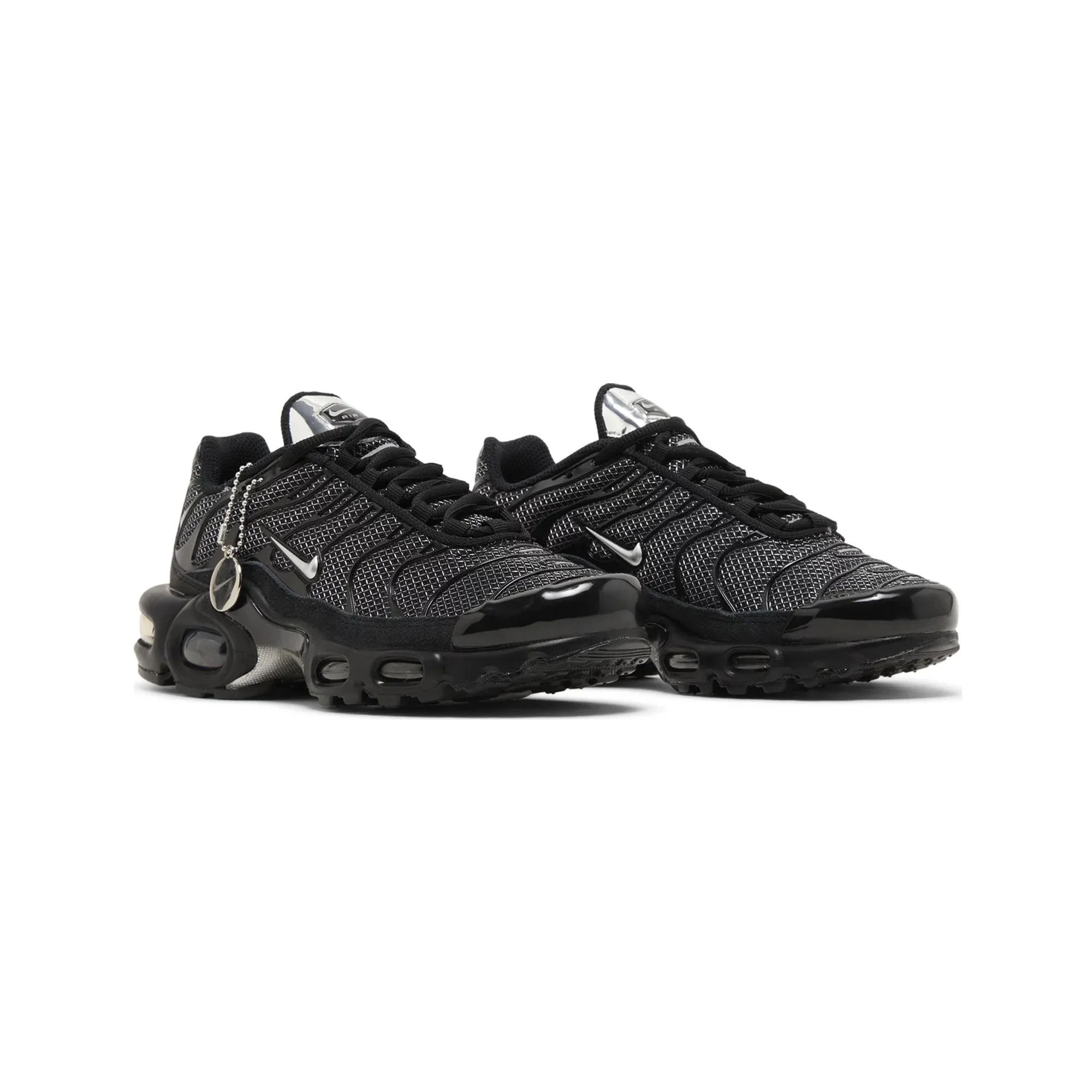 Nike Nike Air Max Plus TN 'Black Suede Silver' Women's - Image 2