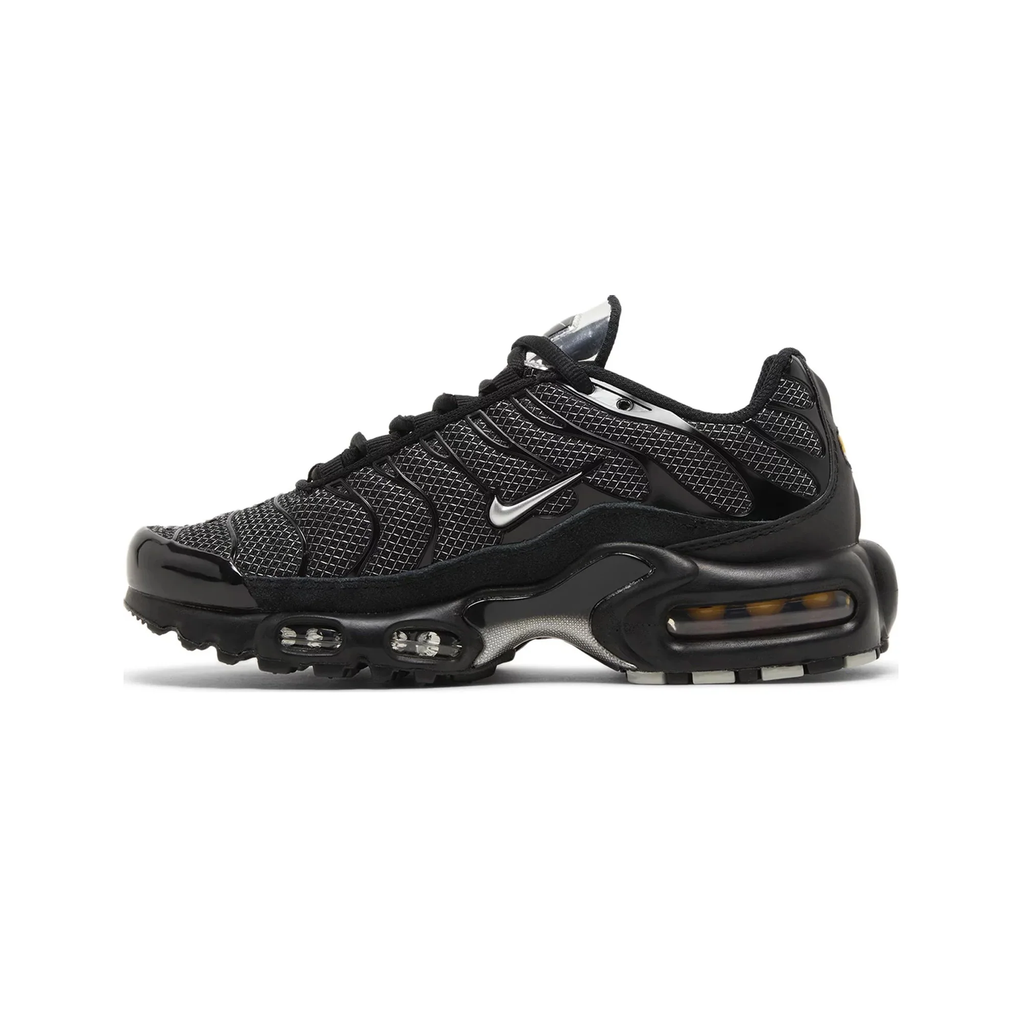 Nike Nike Air Max Plus TN 'Black Suede Silver' Women's - Image 3
