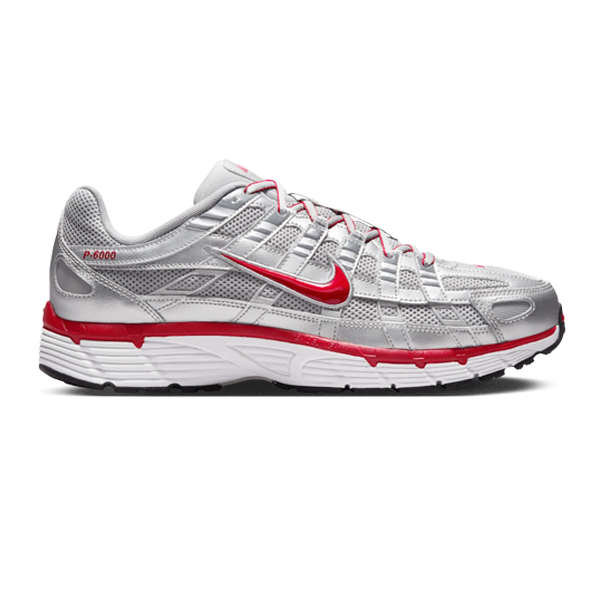 Nike P-6000 'Metallic Silver Gym Red' (2025)