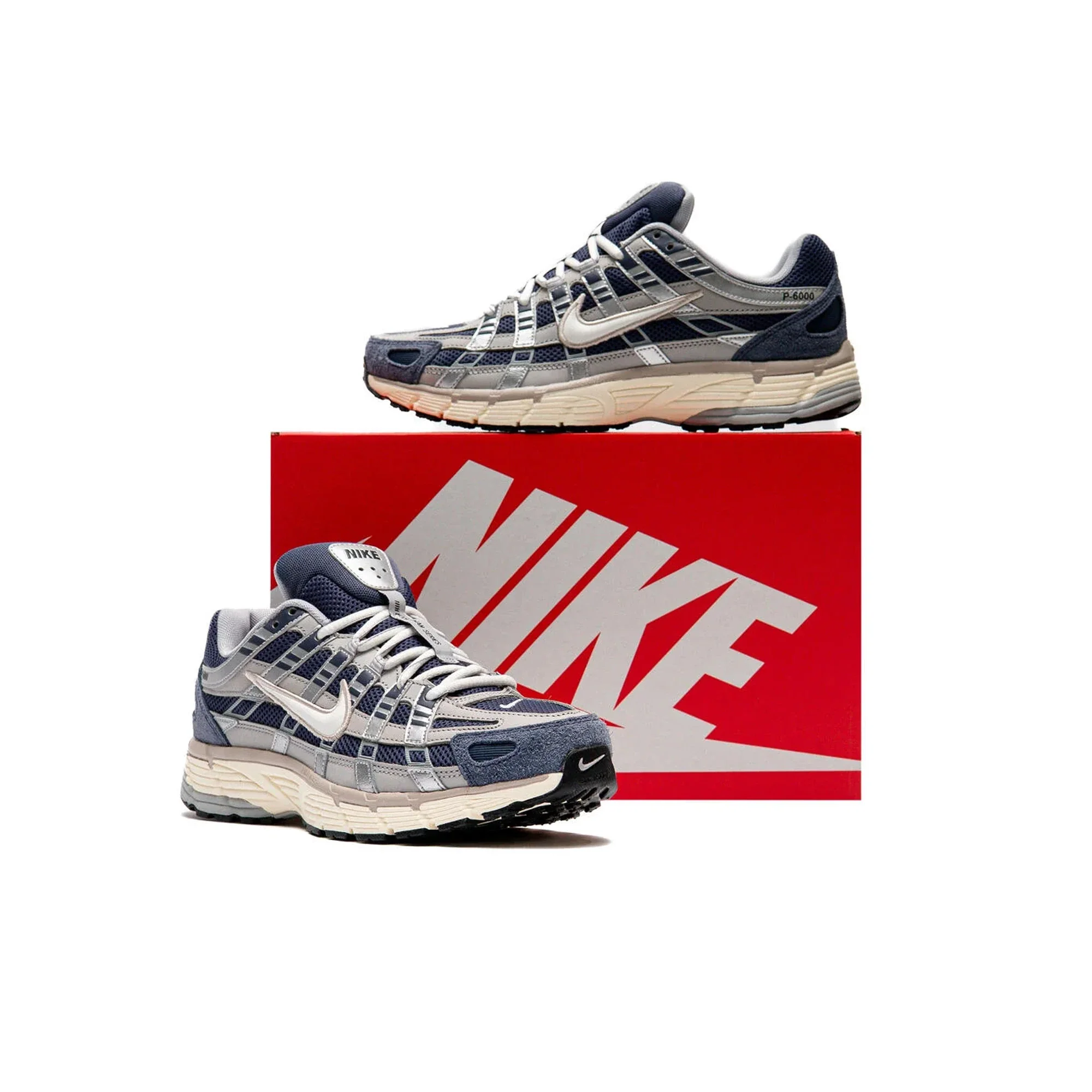 Nike P-6000 'Thunder Blue Pale Ivory' - Image 4
