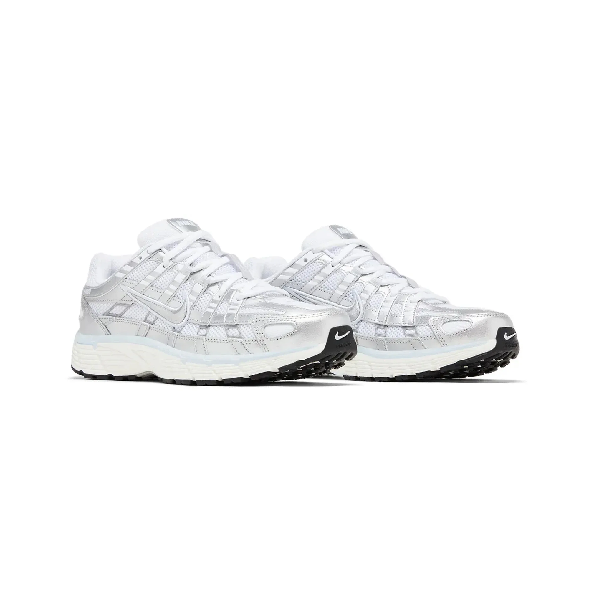 Nike P-6000 'White Blue Tint Sail Metallic Silver' Women's (2025) - Image 2