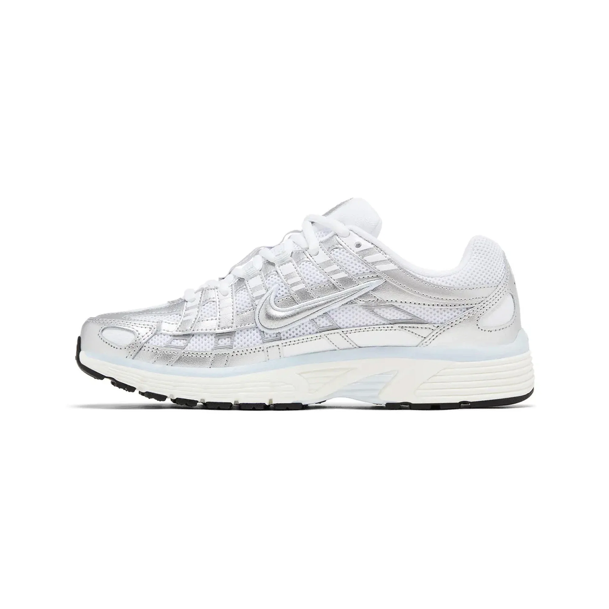 Nike P-6000 'White Blue Tint Sail Metallic Silver' Women's (2025) - Image 3