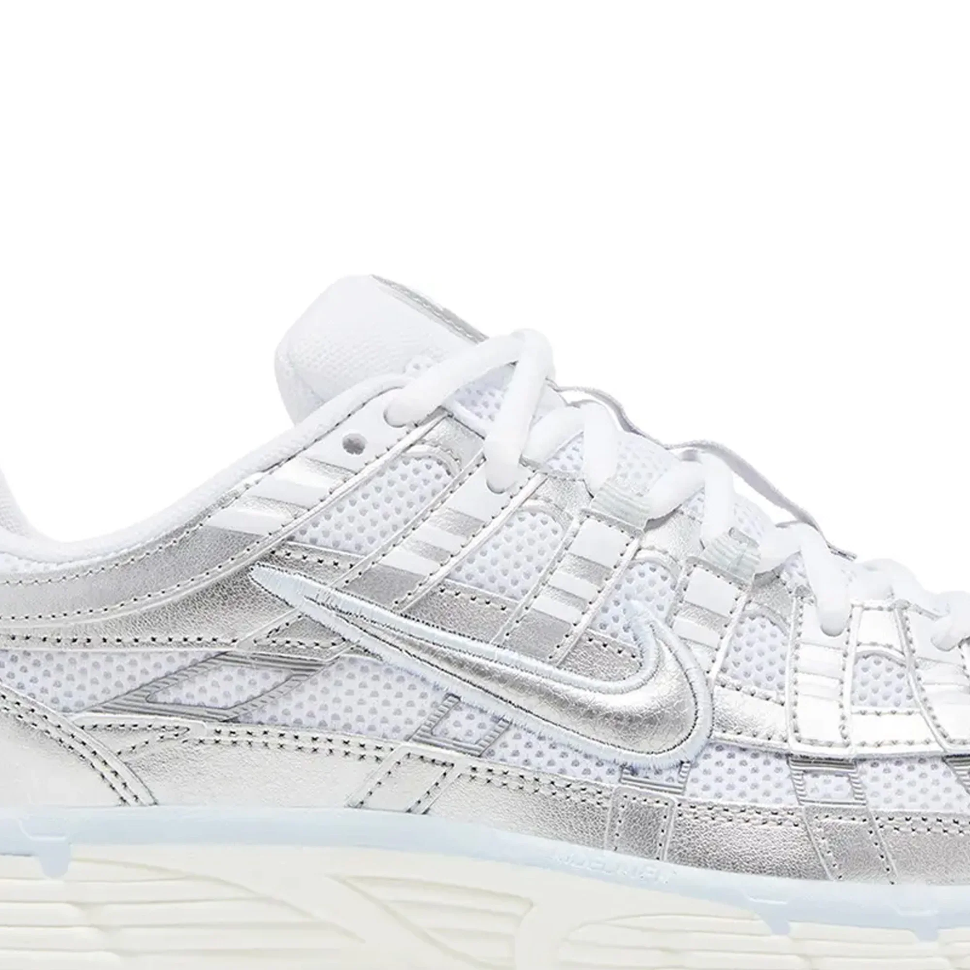 Nike P-6000 'White Blue Tint Sail Metallic Silver' Women's (2025) - Image 6