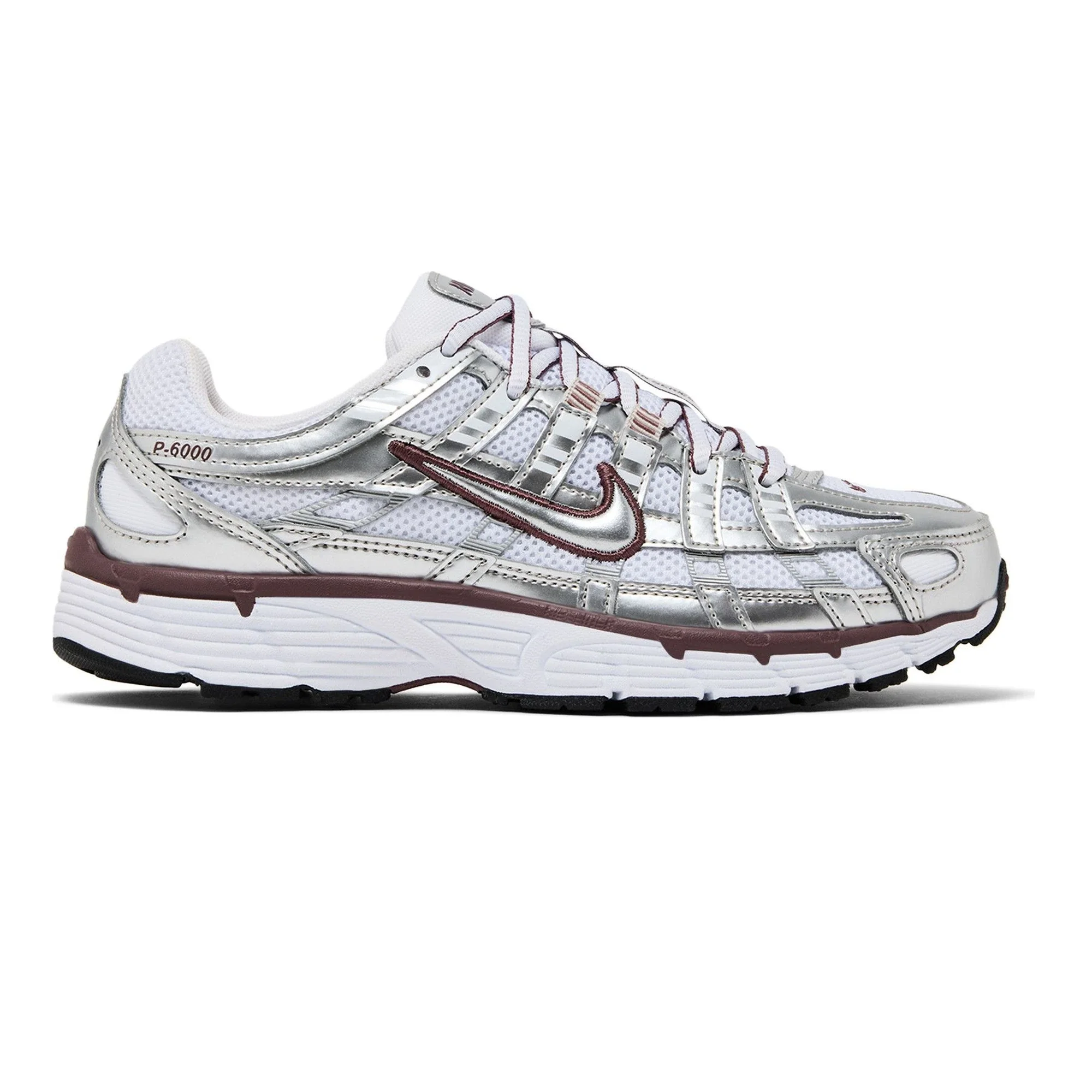 Nike P-6000 'White Metallic Silver Tattoo' Women's (2026)