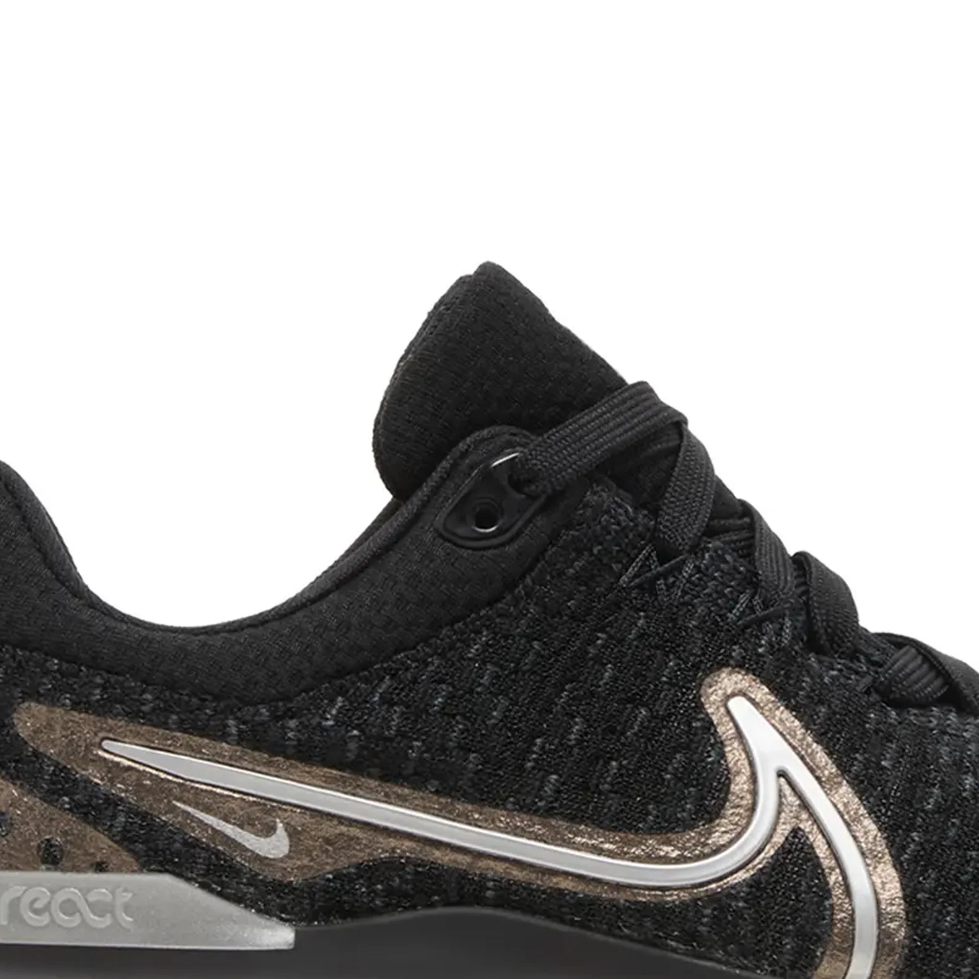 Nike React Infinity Run Flyknit 3 'Black Metallic Copper' Women's (2022) - Image 6