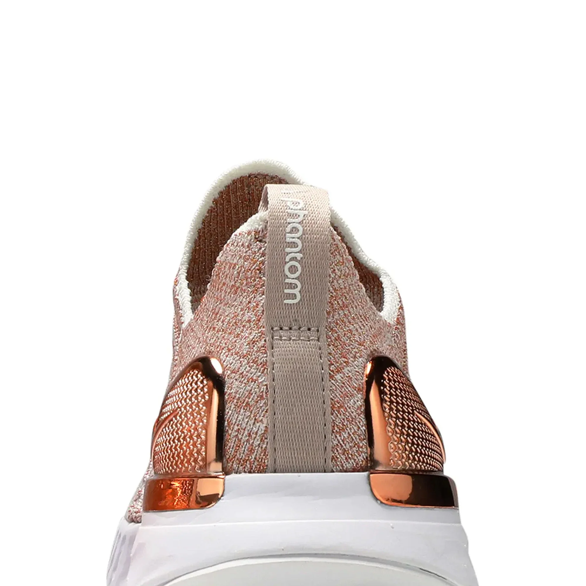 Nike React Phantom Run Flyknit 2 Premium 'Fossil Stone Metallic' Women's (2020) - Image 6