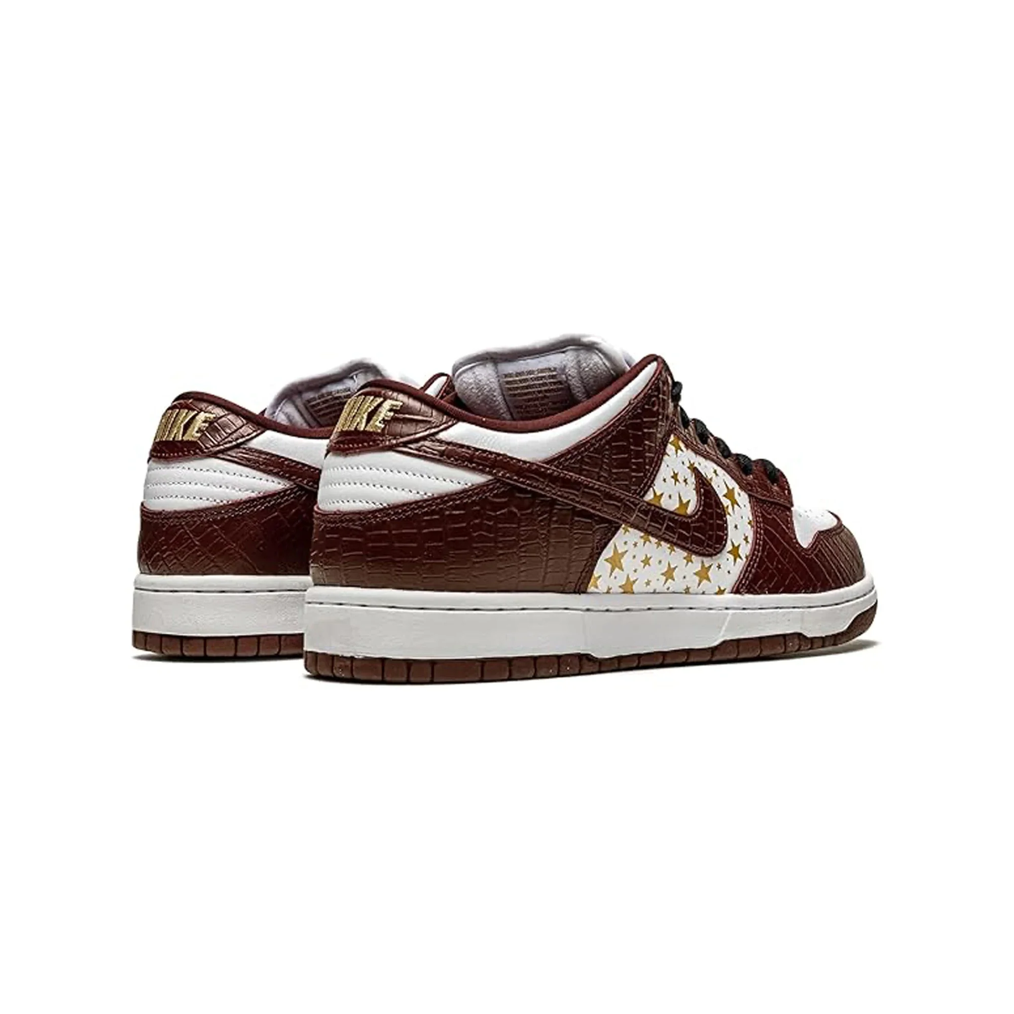 Nike SB Dunk Low 'Supreme Stars Barkroot Brown' (2021) - Image 4