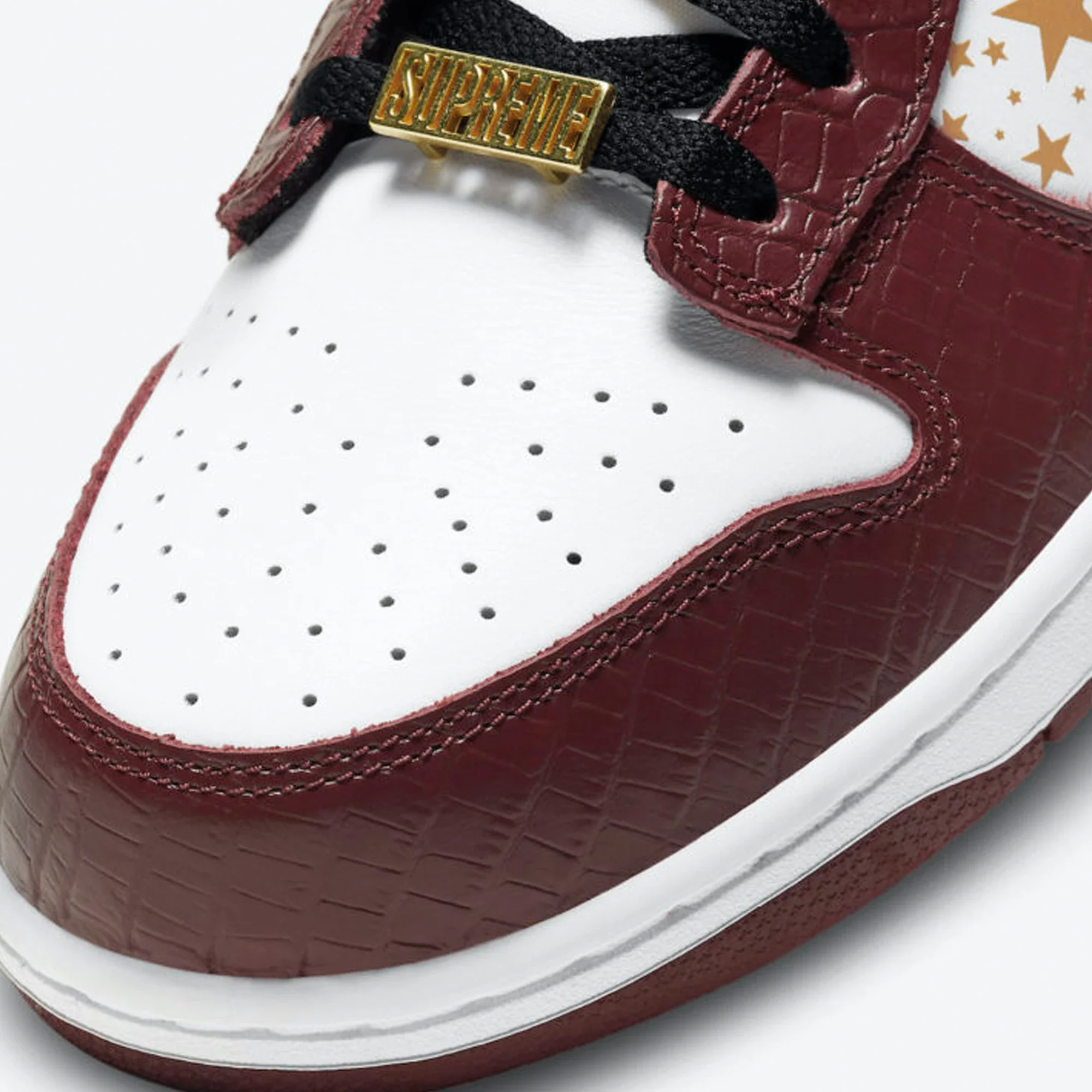Nike SB Dunk Low 'Supreme Stars Barkroot Brown' (2021) - Image 8