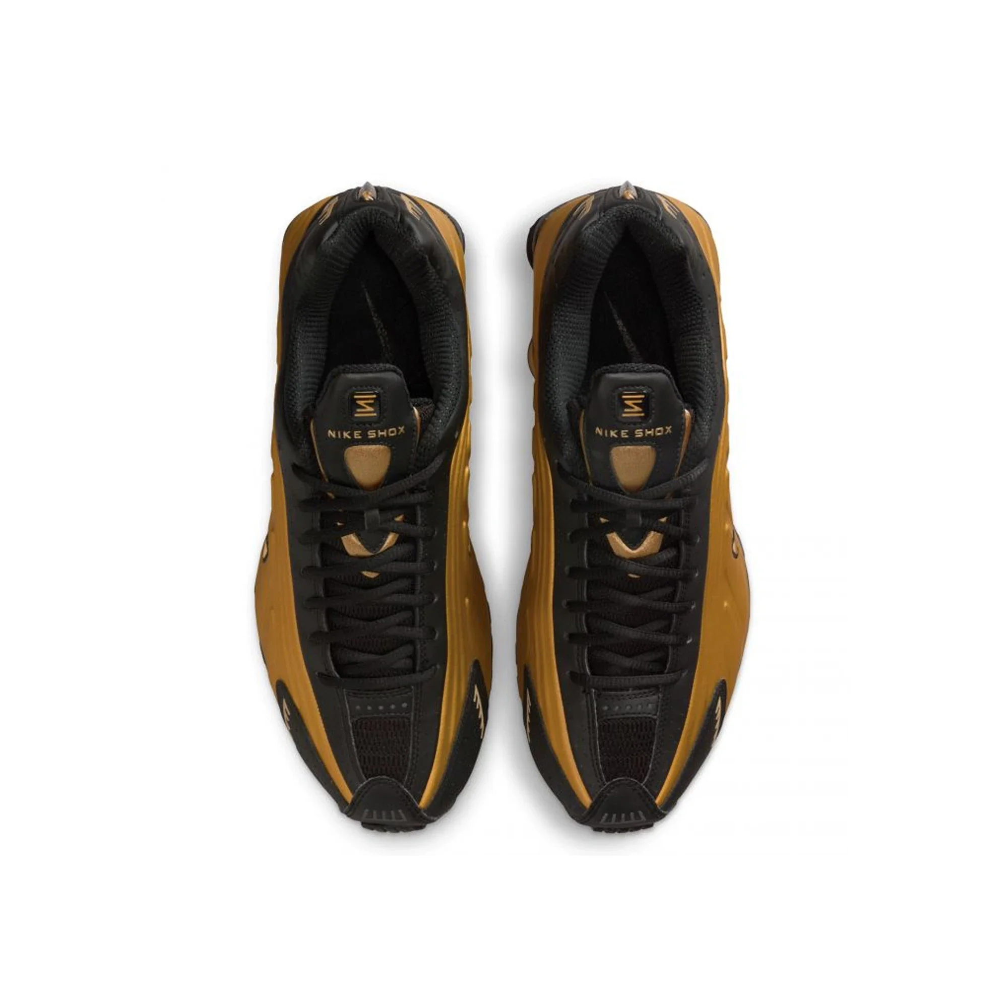 Nike Shox R4 'Metallic Gold Black' (2025) - Image 4