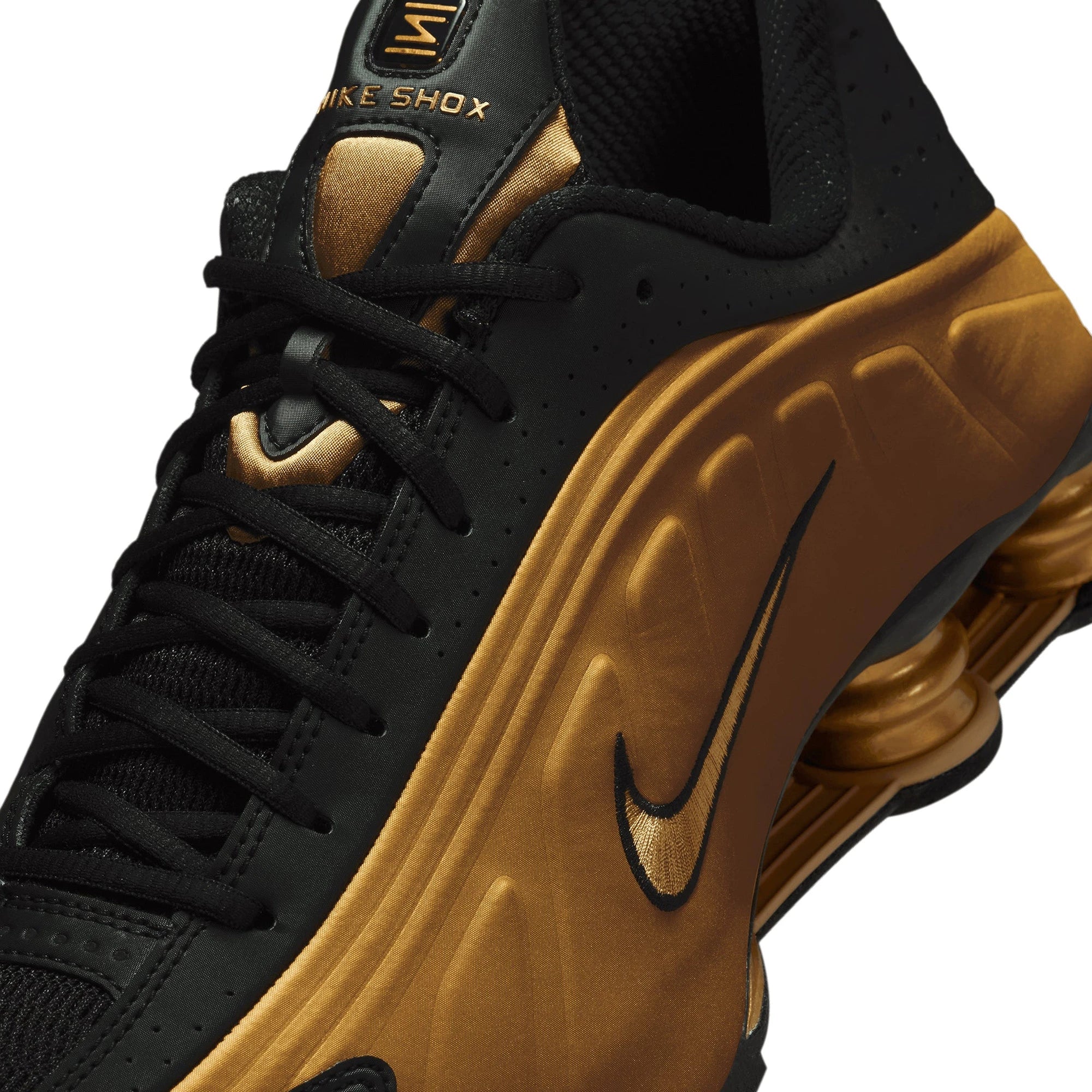 Nike Shox R4 'Metallic Gold Black' (2025) - Image 7