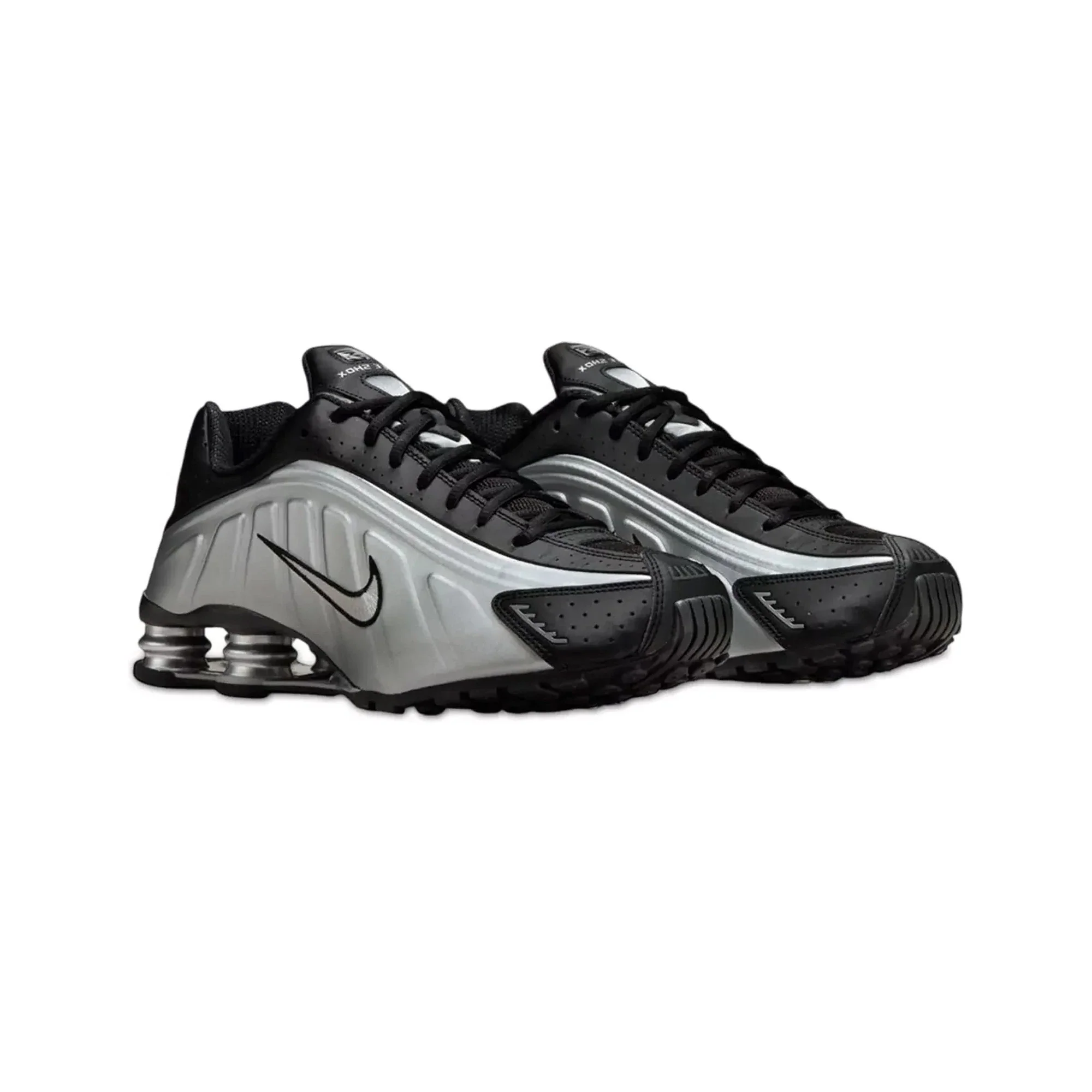 Nike Shox R4 'Metallic Silver Black' (2025) - Image 2