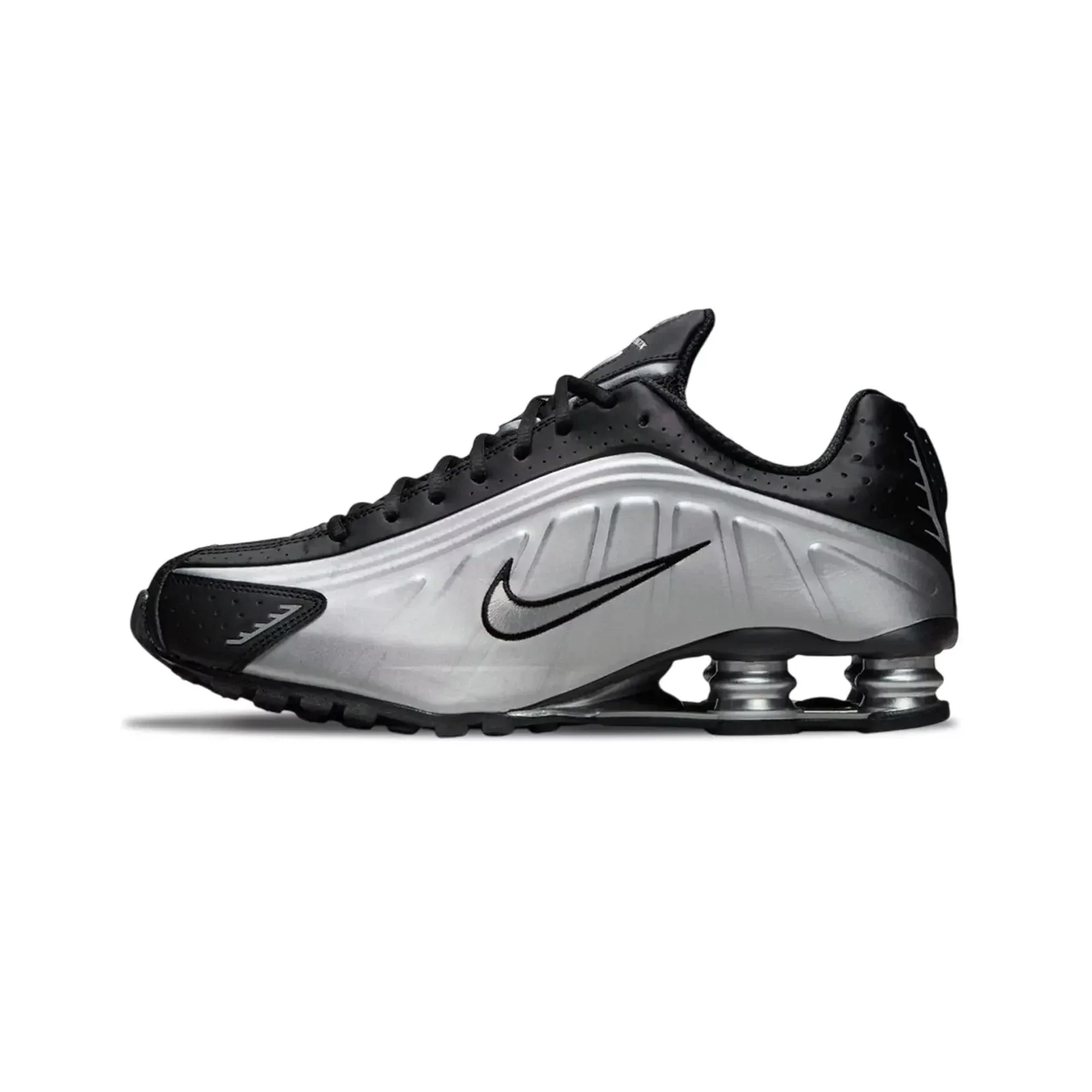 Nike Shox R4 'Metallic Silver Black' (2025) - Image 3