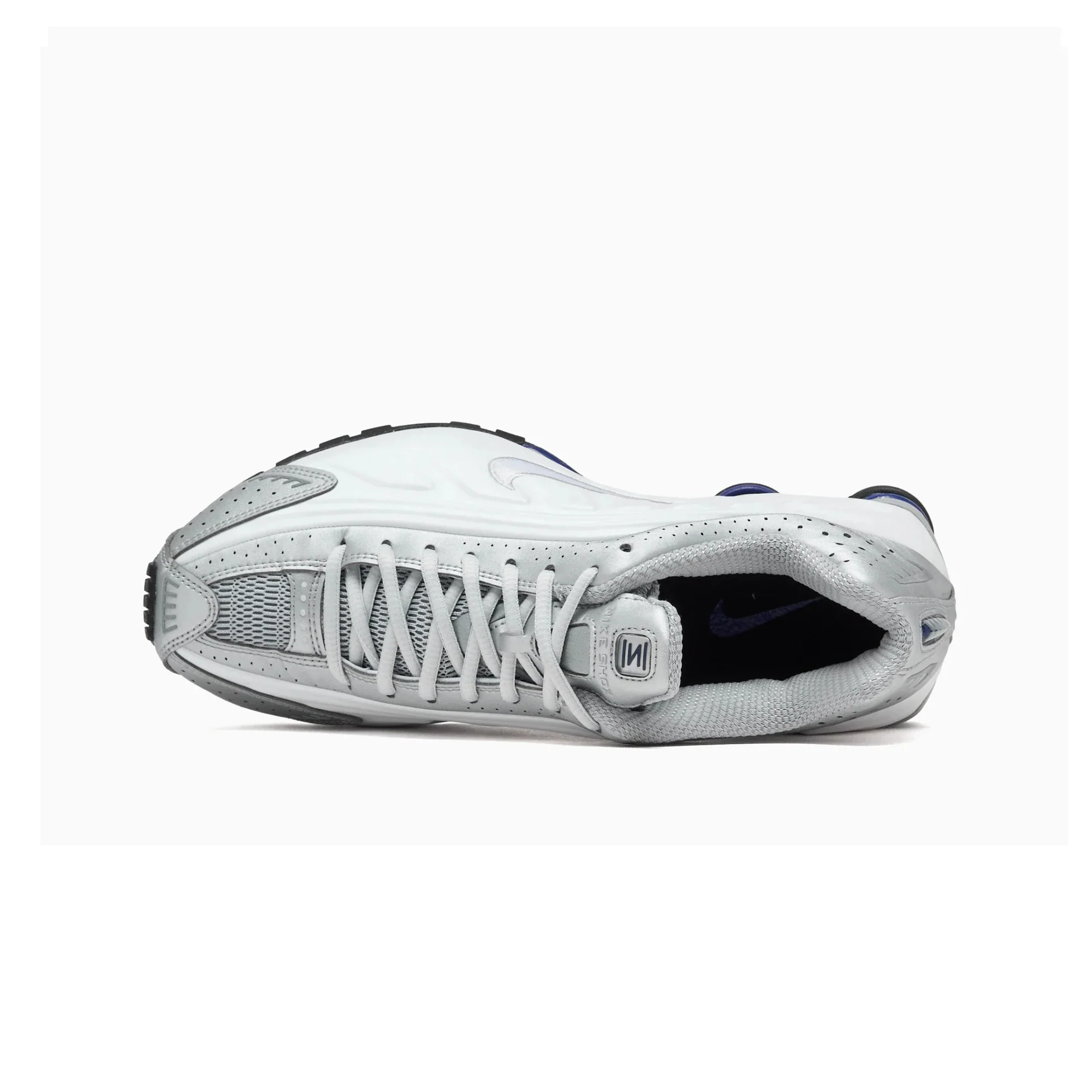 Nike Shox R4 'Metallic Silver Deep Royal Blue' - Image 5