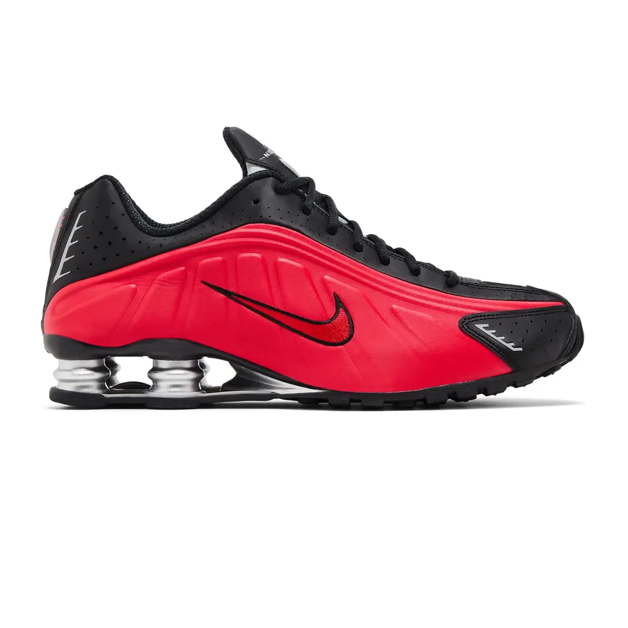 Nike Shox R4 'University Red Black Metallic Silver'