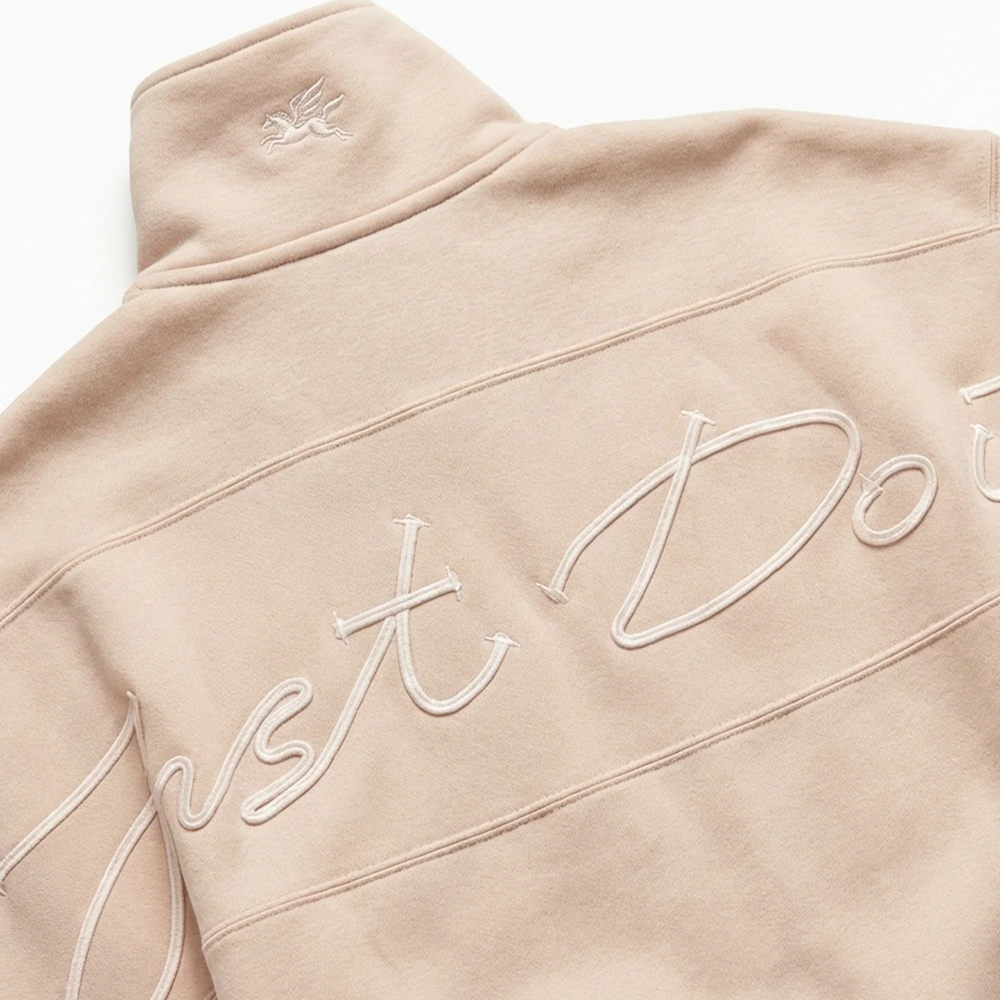 Nike Sportswear LNY 1/2-Zip Fleece Top 'Sand Drift' - Image 4