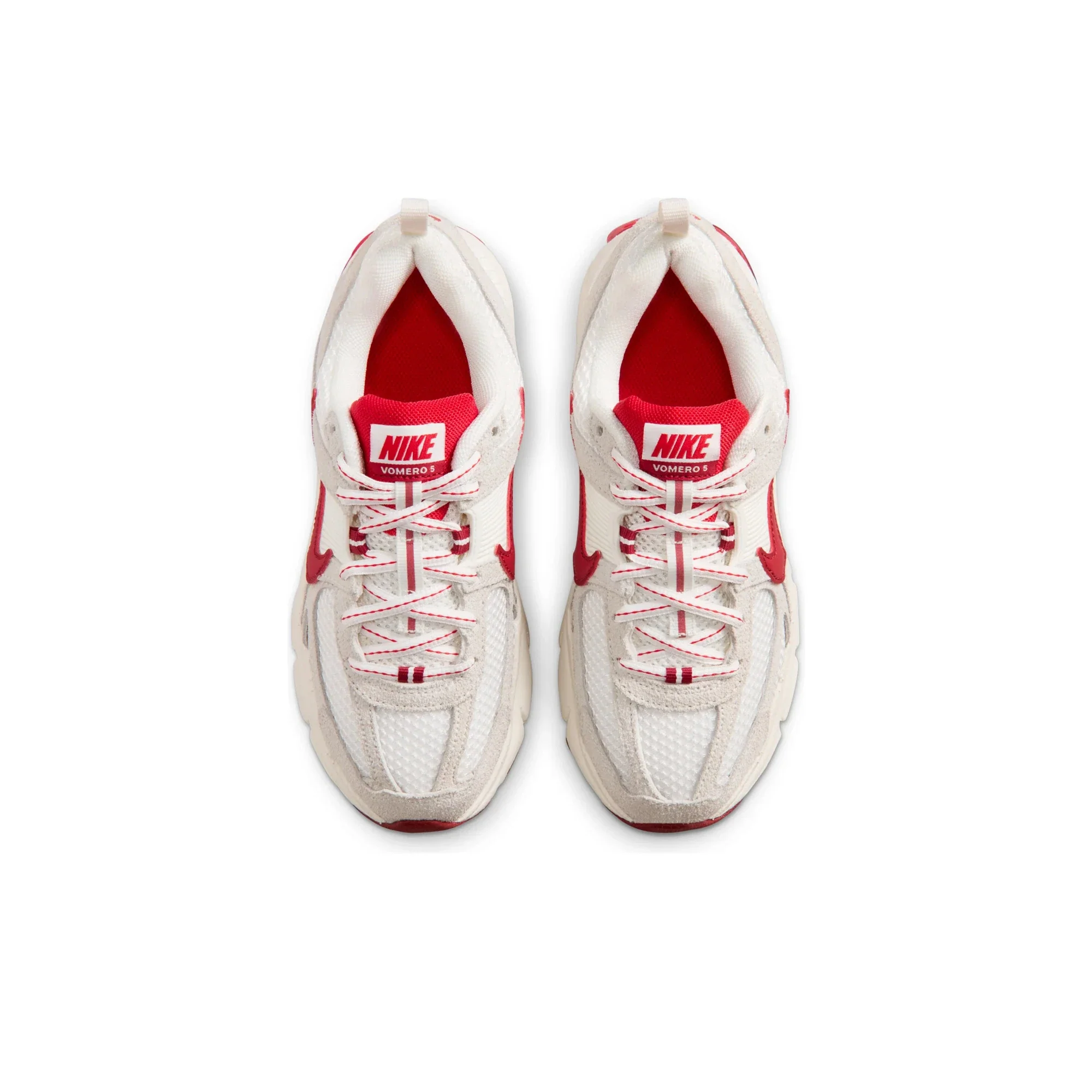 Nike Vomero 5 SE 'Sail Team Crimson' GS (2025) - Image 12