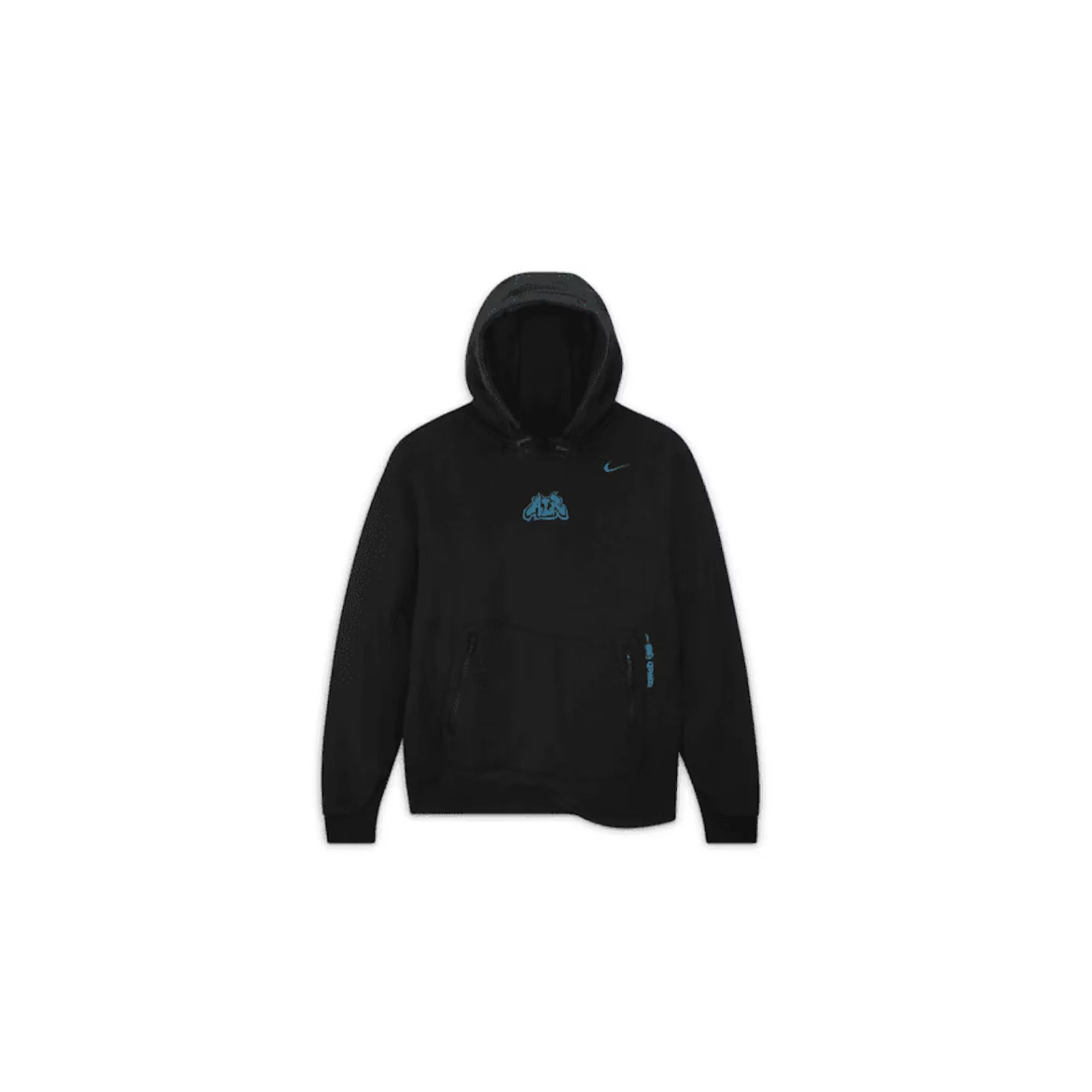 Nike x Off-White Fleece Hoodie 'Black' (2022) - Image 2