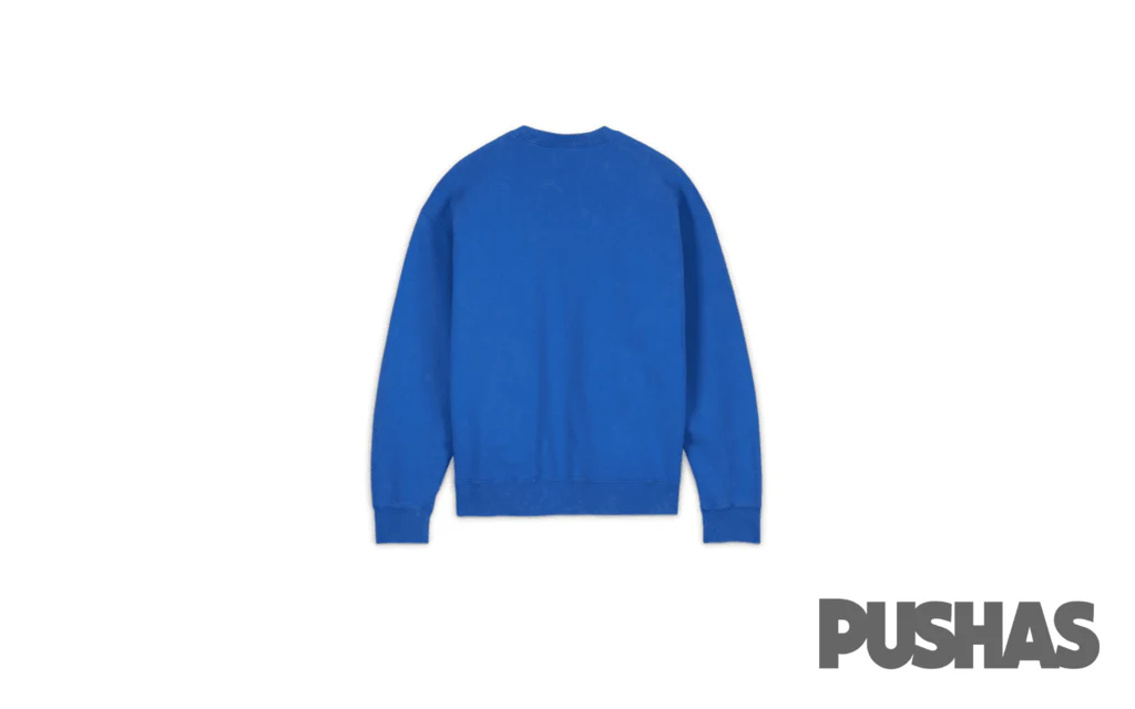 Nike x Stussy Acid Wash Crew Fleece 'Blue' (2023) - Image 2
