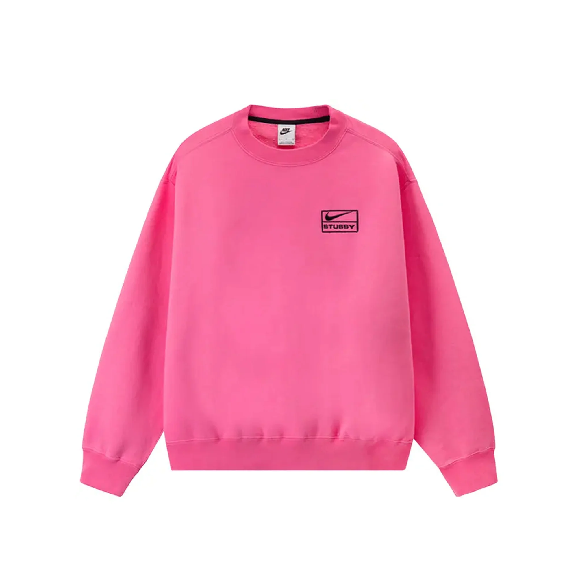 Nike x Stussy NRG Washed Fleece Crew 'Lotus Pink' (2022)