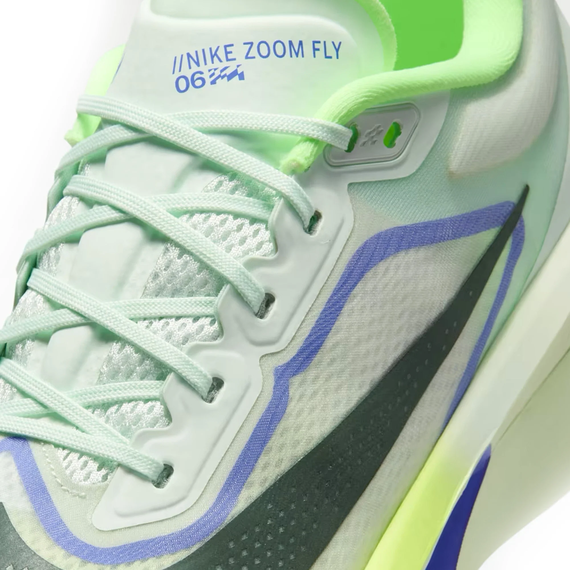 Nike Zoom Fly 6 'Barely Green Volt Ice Sapphire' - Image 6