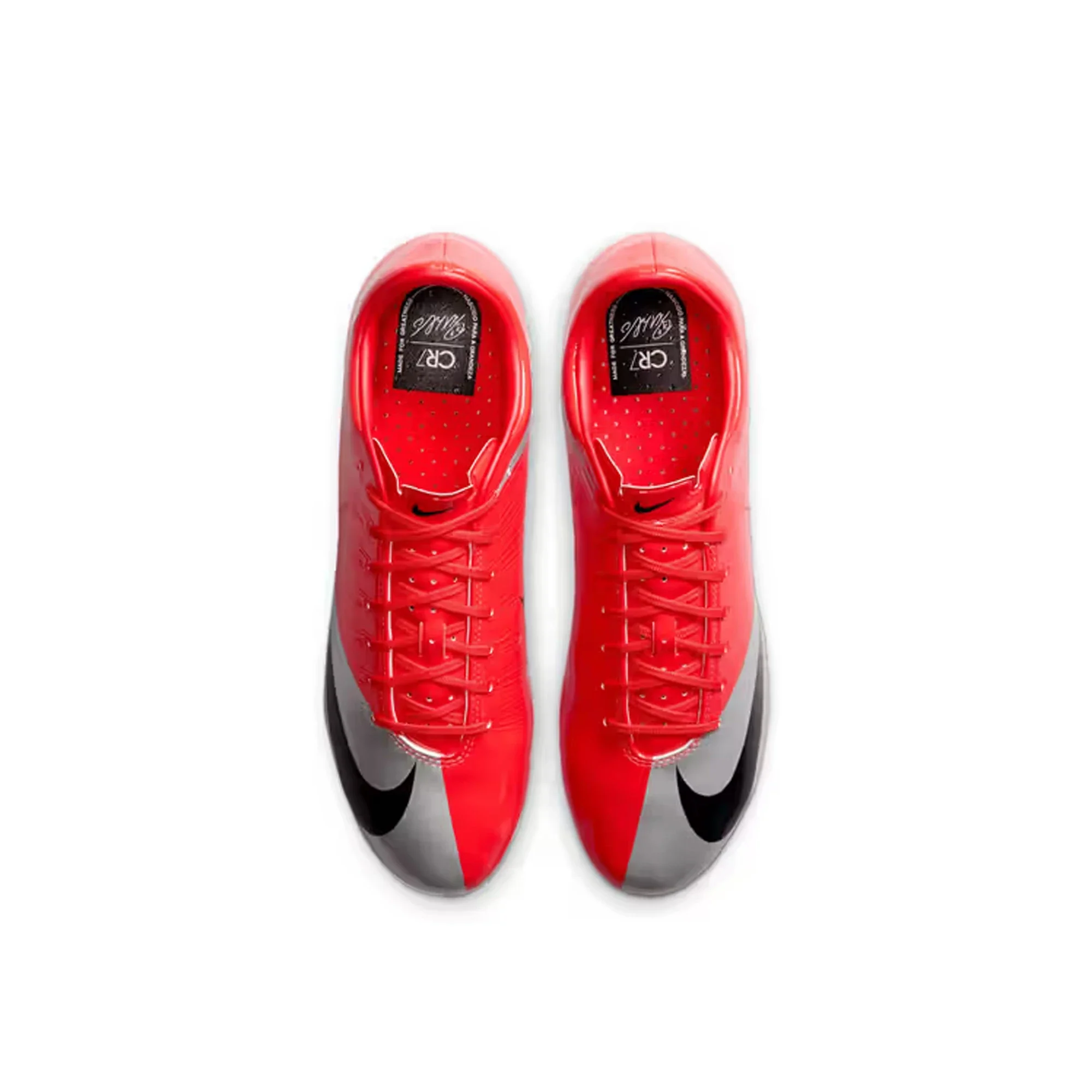 Nike Zoom Mercurial Vapor Superfly 1 RGN FG SE 'CR7 Max Orange Metallic Silver' (2026) - Image 4